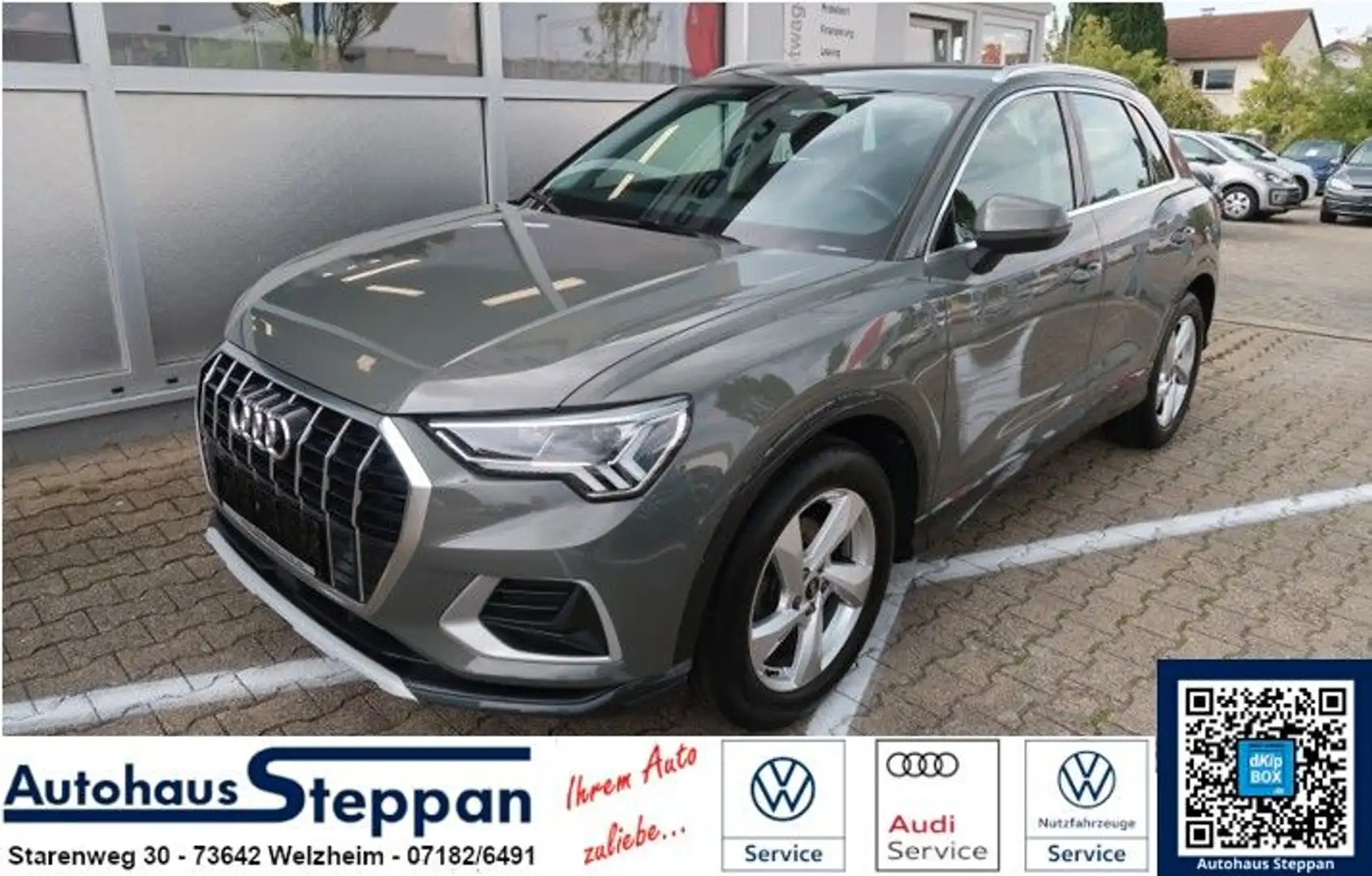 Audi Q3 1,5 TFSI advanced Mild Hybrid +APP +ACC +LED Grau - 1