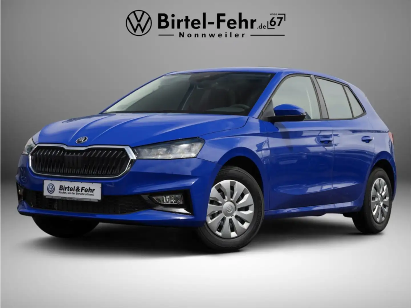 Skoda Fabia 1.0 TSI Essence LED Anschl.GA 3J/100tkm Blau - 1