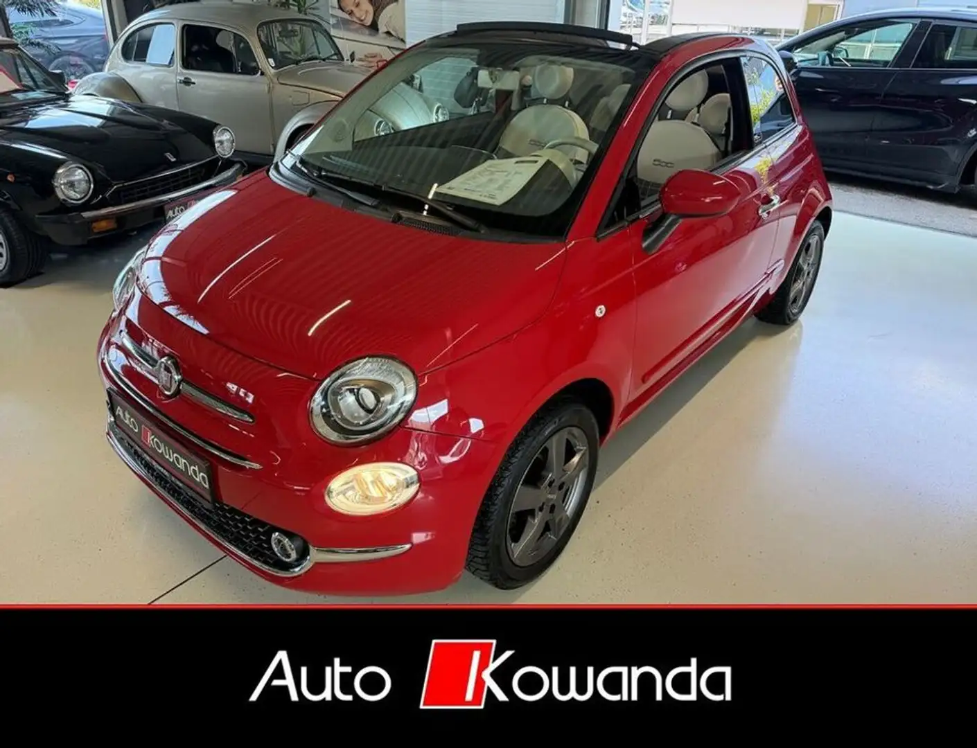 Fiat 500C Cabrio Lounge -Wenig Km Rot - 1