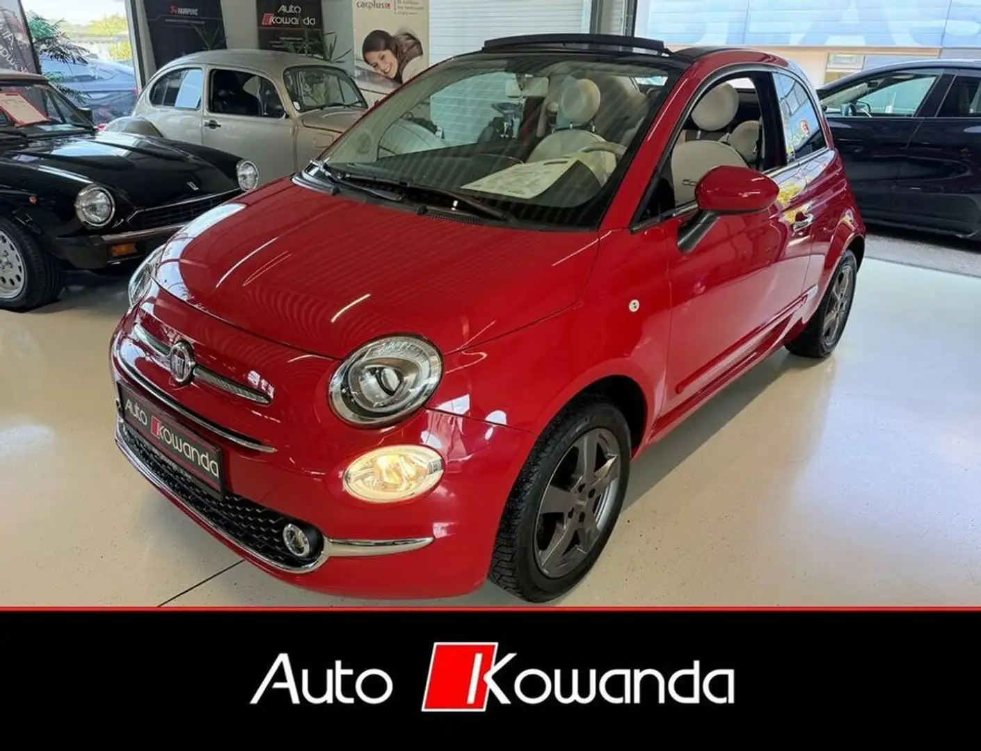 Fiat 500C Cabrio Lounge -Wenig Km Rot - 2