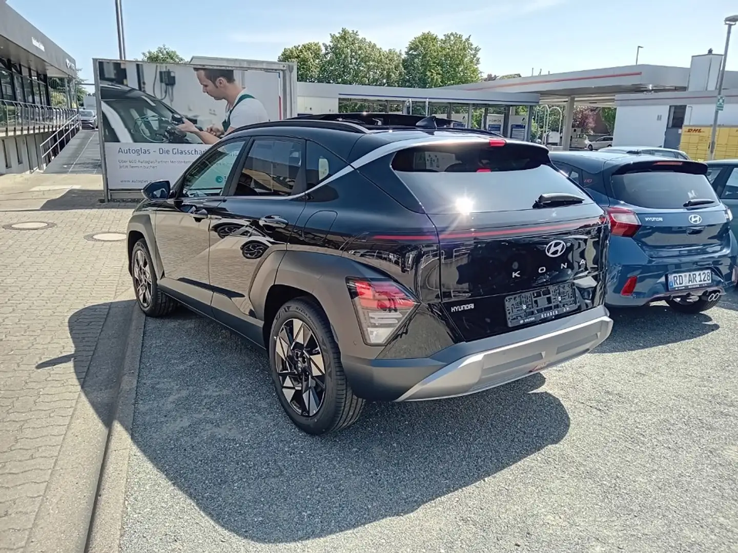 Hyundai KONA 1.6 T-GDi 7-DCT PRIME Glasschiebedach Schwarz - 2