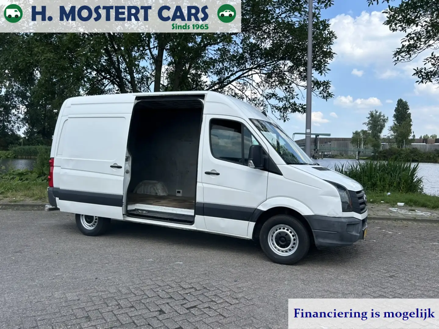 Volkswagen Crafter 35 2.0 TDI L2H2 * VICTRON OMVORMER * AIRCO * NIEUW Wit - 2