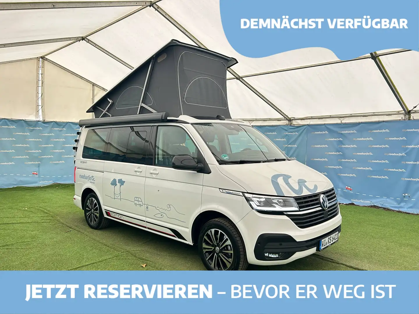 Volkswagen T6.1 California Ocean EDITION Blanco - 1