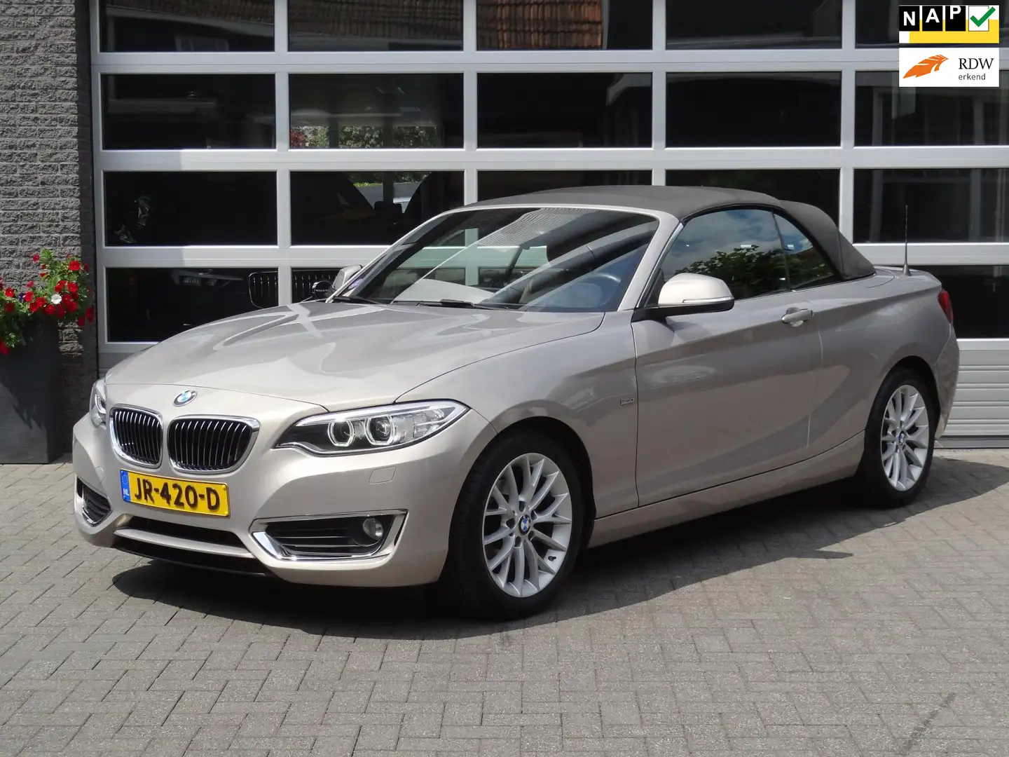 BMW 218 2-serie Cabrio 218i Centennial High Executive Grijs - 1