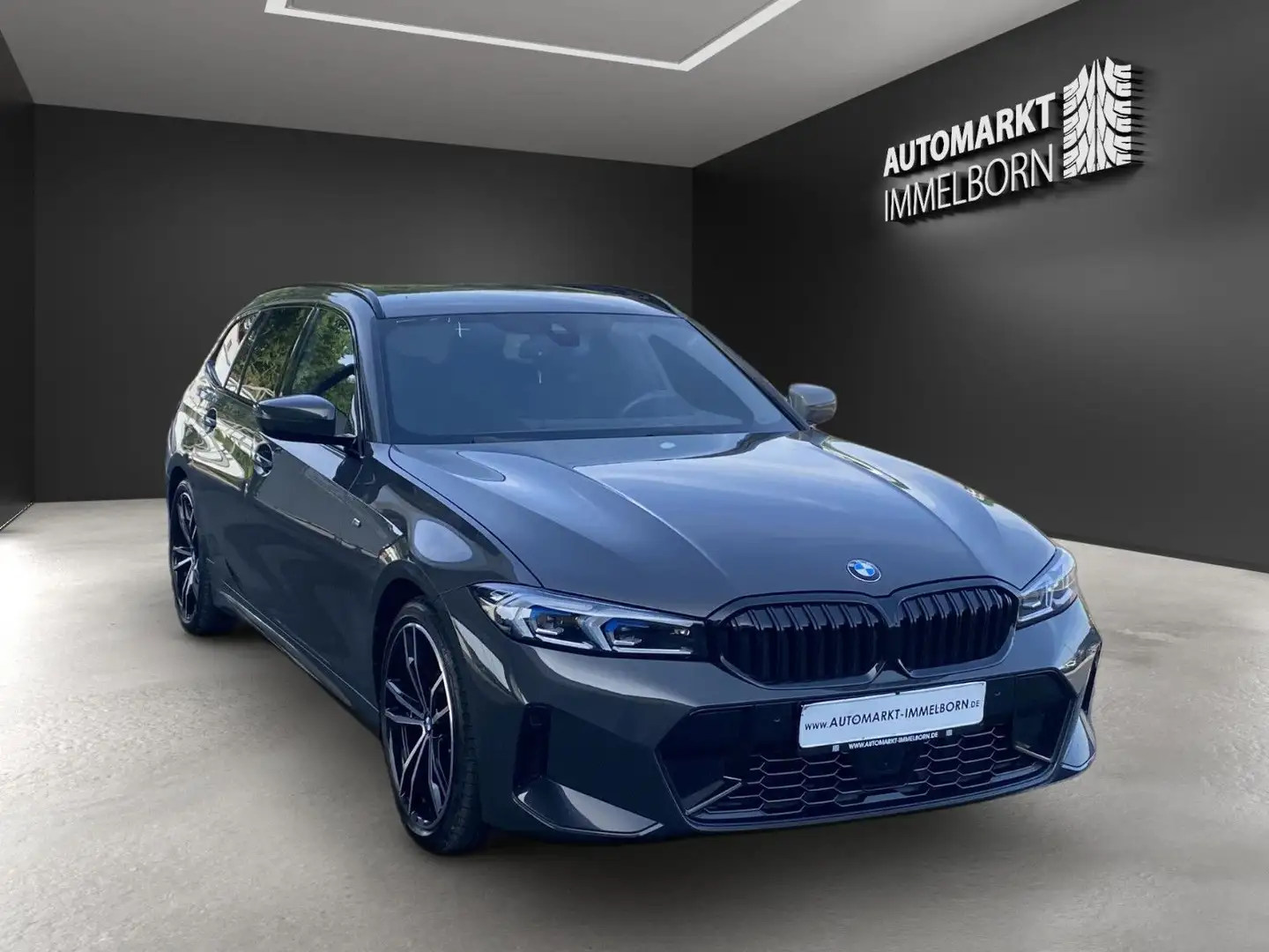 BMW 320 d xD M Sport 19*AHK*HUD*STHZG*ACC*H&K*Drivi+ Gris - 2