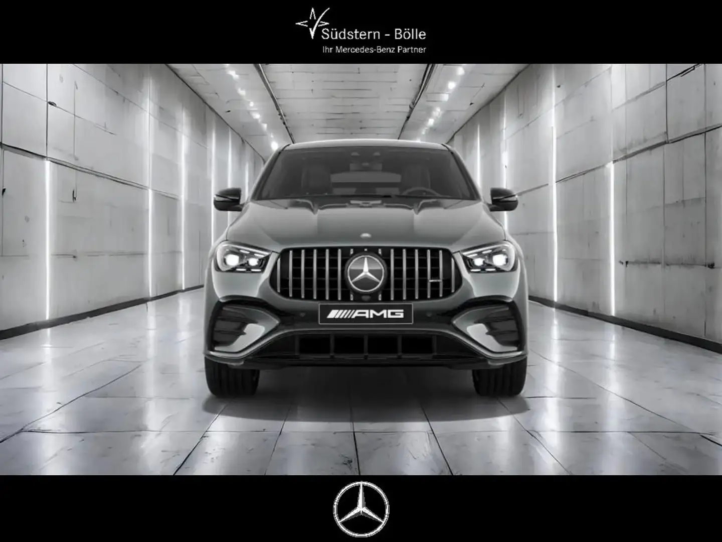 Mercedes-Benz GLE 53 AMG 4M Hybrid Coupe +DISTRO+MEMORY+SHZ Gris - 2