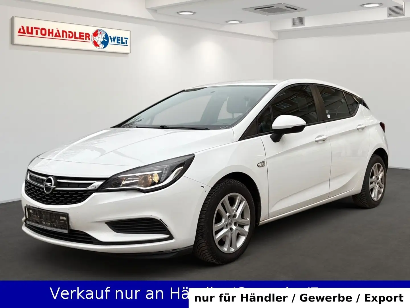 Opel Astra K Lim. 1.6 CDTI 5-trg. Klimaanlage SHZ PDC Wit - 1