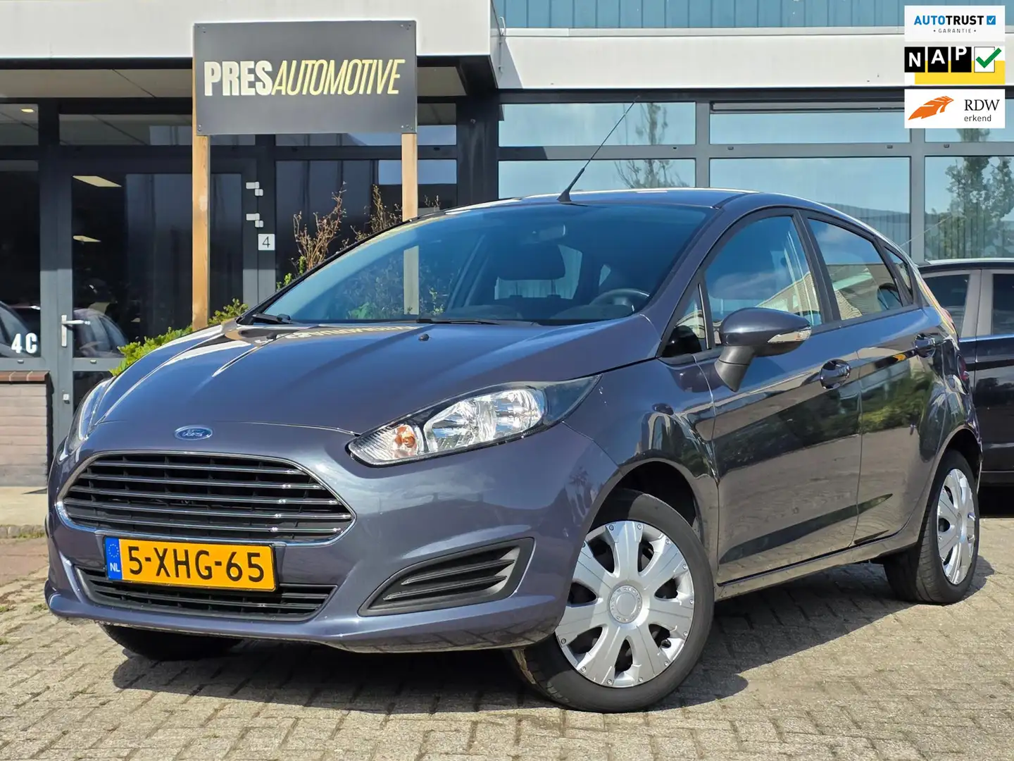 Ford Fiesta 1.0 Style |AIRCO|CRUISE|NAVI|ELEKTR RAMEN|CDV Grijs - 1