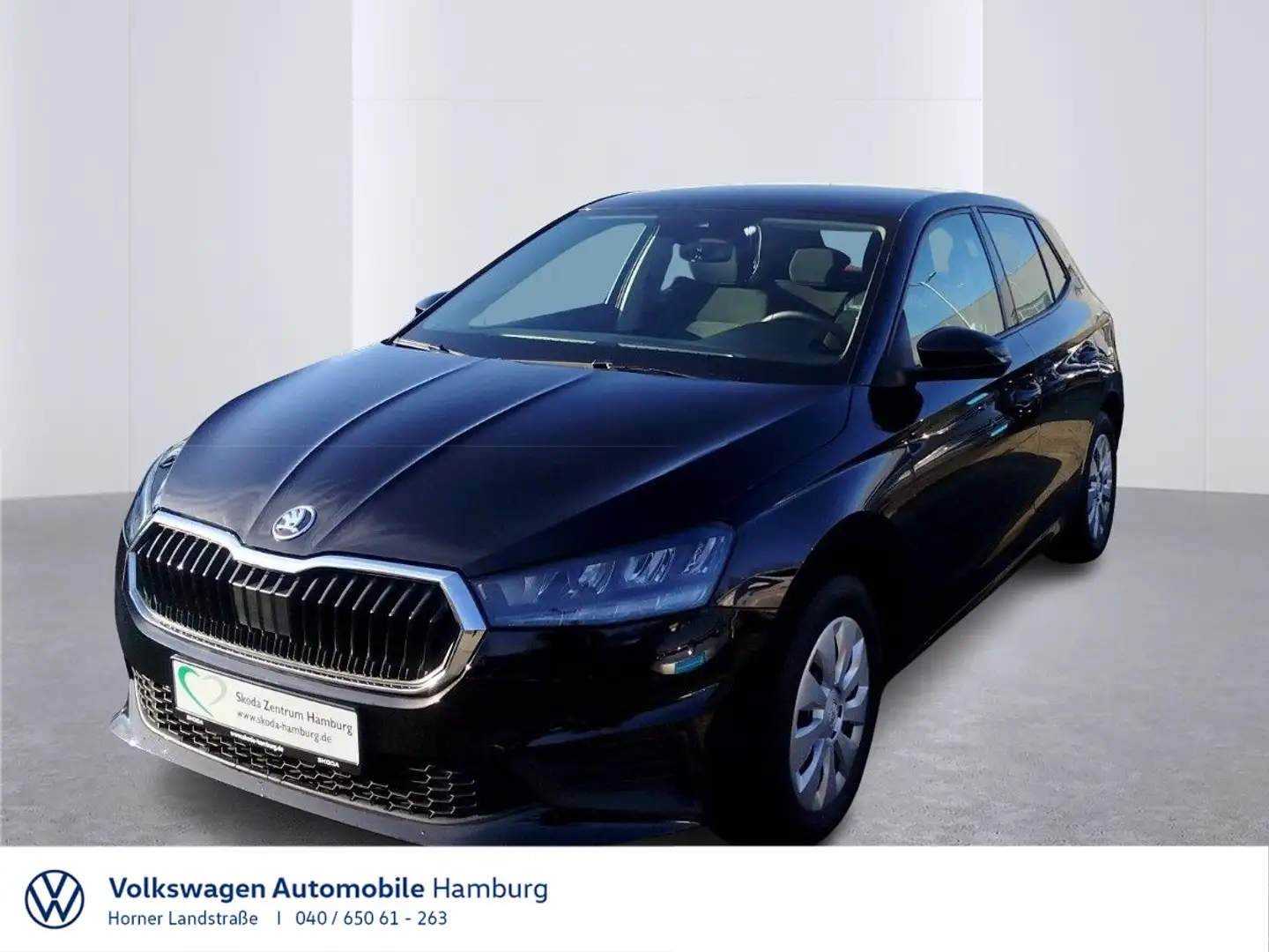 Skoda Fabia Ambition 1.0 Einparkhilfe hinten CarPlay Schwarz - 1