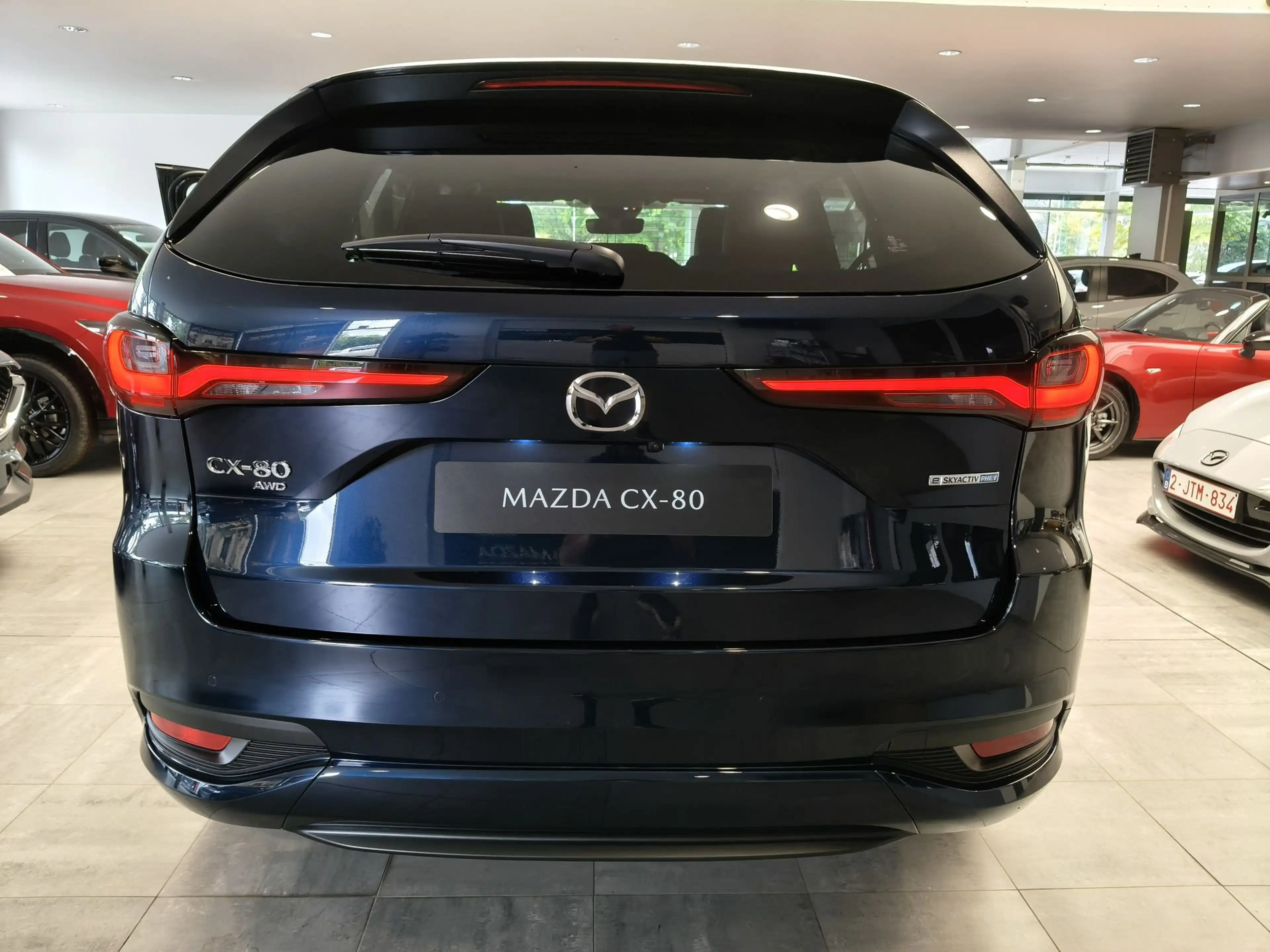 Mazda CX-80 2.5 e-SKYACTIV PHEV i-ACTIV AWD 8AT Homura Plus + Pano dak + 7plaatsen — photo 7