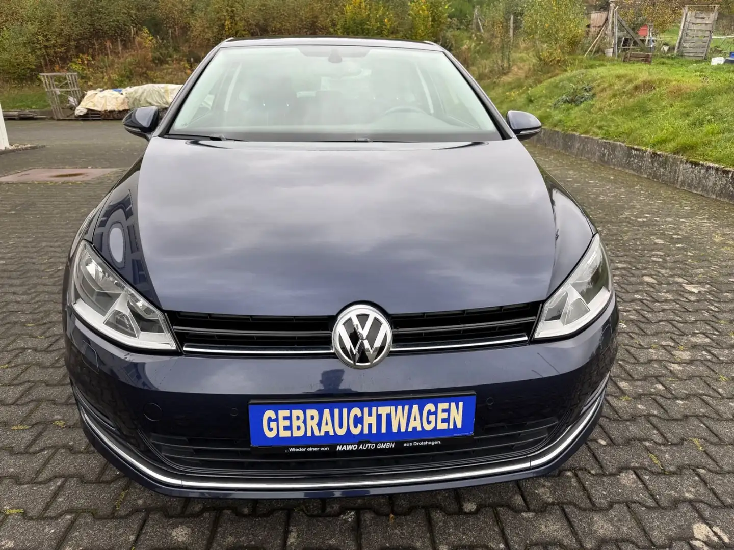 Volkswagen Golf VII 1,2 Lounge BMT-nur 65000 km-1 Hand Bleu - 2