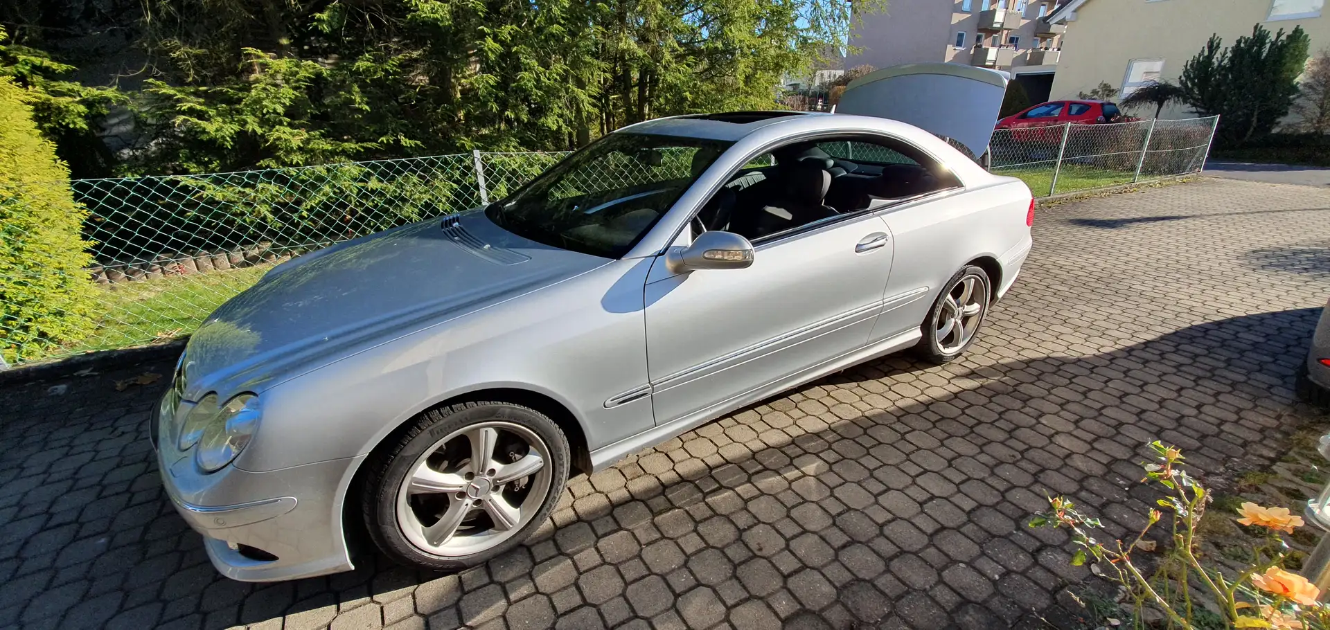 Mercedes-Benz CLK 350 CLK Coupe 350 7G-TRONIC Avantgarde Silber - 1