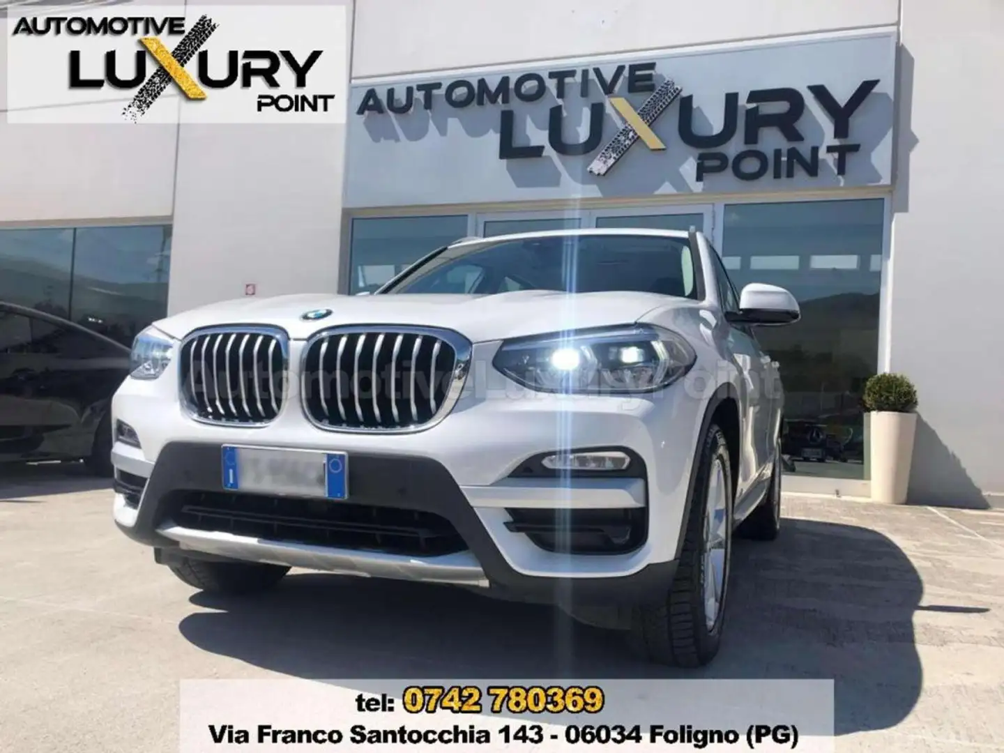 BMW X3 🎁𝗣𝗥𝗢𝗠𝗢 xDrive20d xLine Auto Bianco - 2