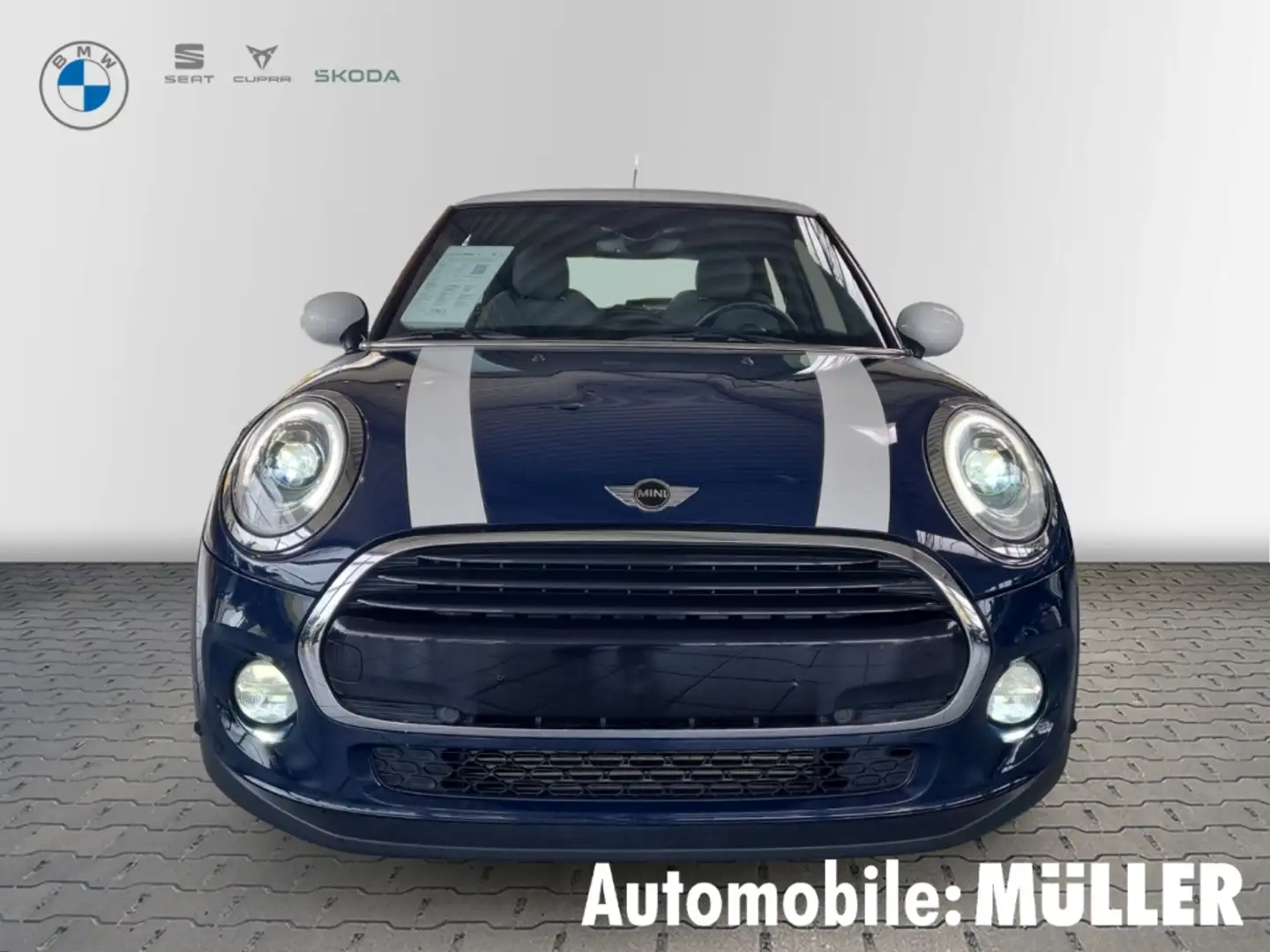 MINI Cooper Navi LED Sperrdiff. Mehrzonenklima Fahrerprofil Am Blau - 2