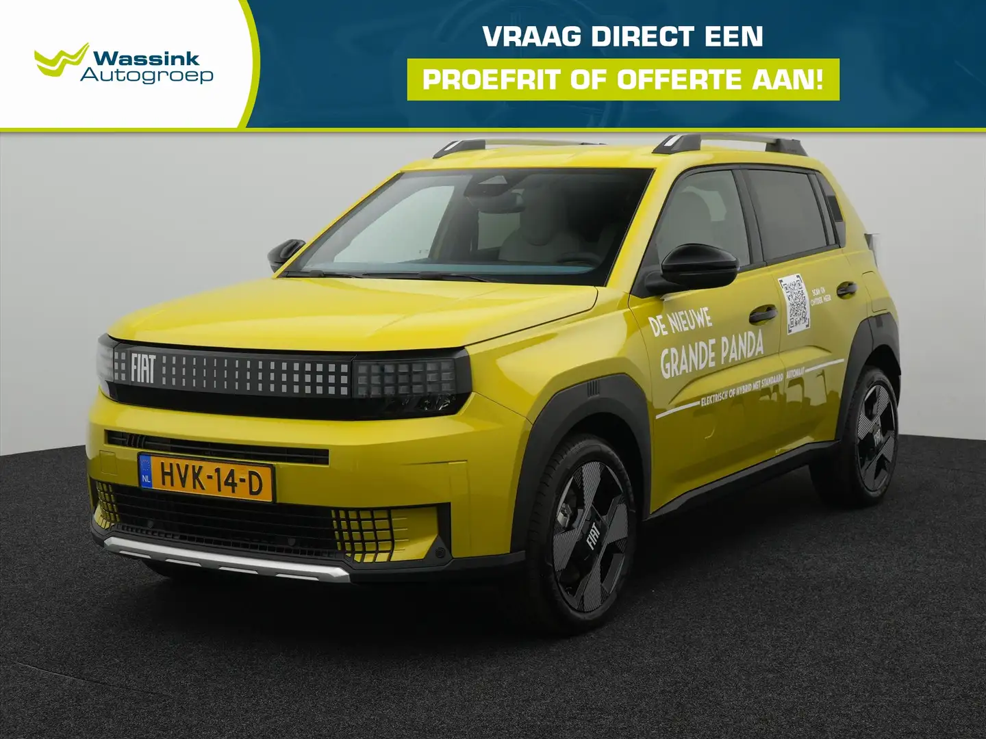 Fiat Grande Panda 44kWh | La Prima | 320km WLTP | 8 jaar garantie | Geel - 1