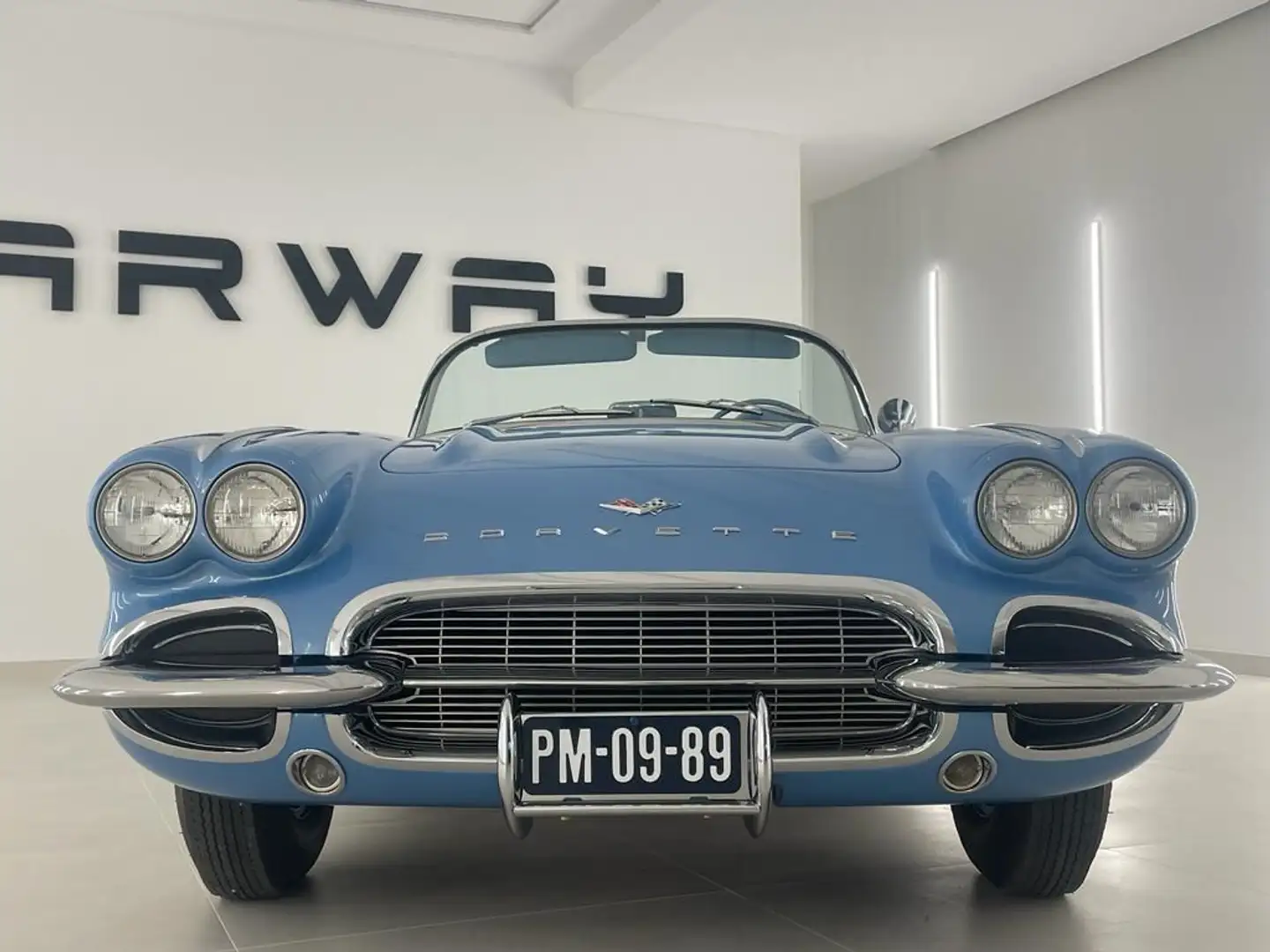 Chevrolet Corvette C1 Convertible 1961 body off restored Blau - 2
