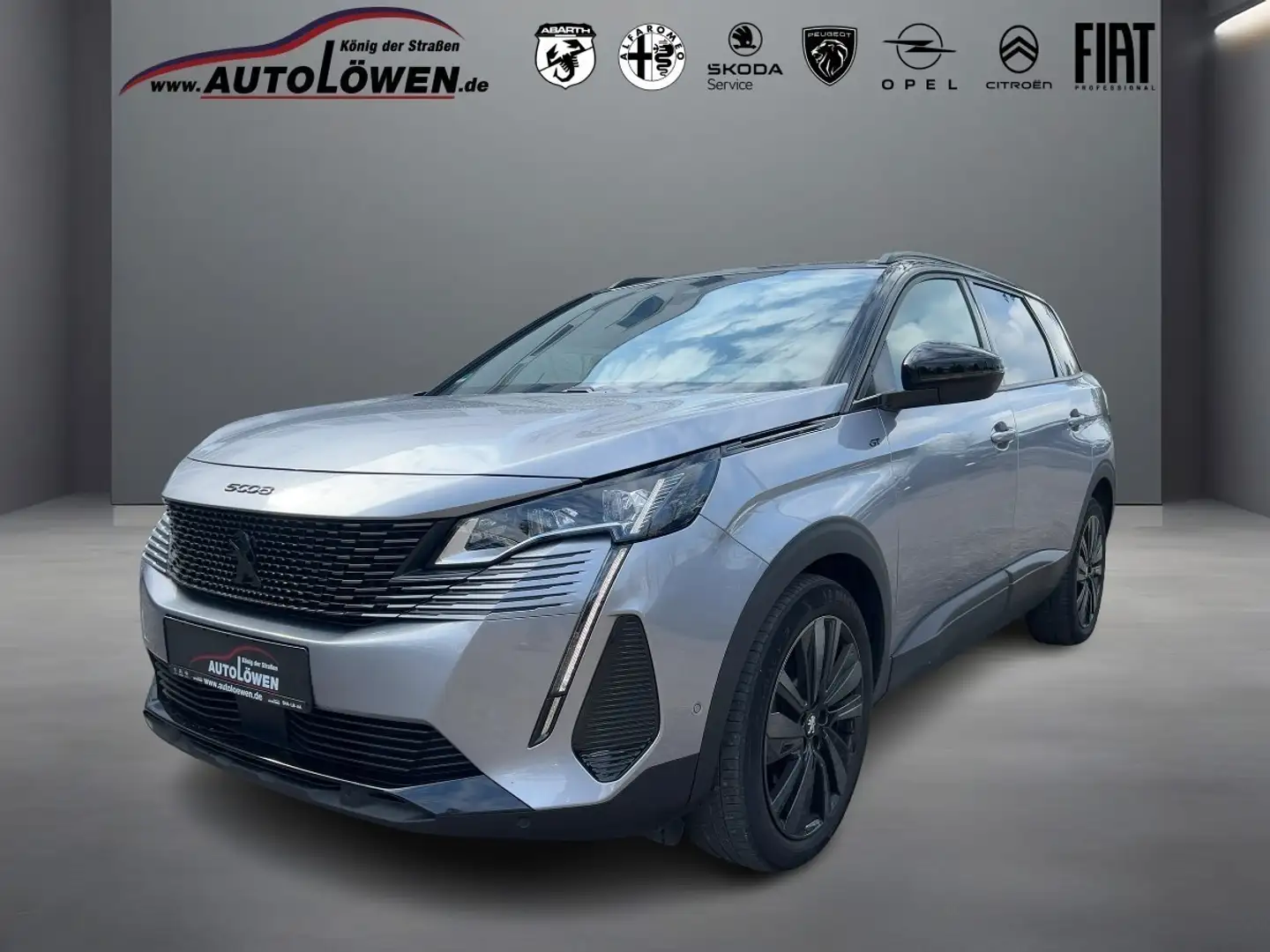 Peugeot 5008 1.2 PureTech 130 GT (EURO 6) Argent - 1