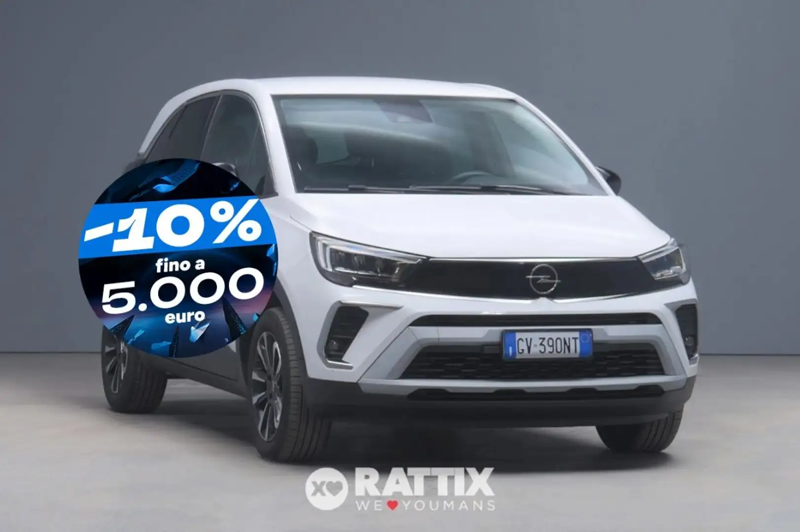 Opel Crossland 1.2 130CV Edition AT6 Blanc - 1