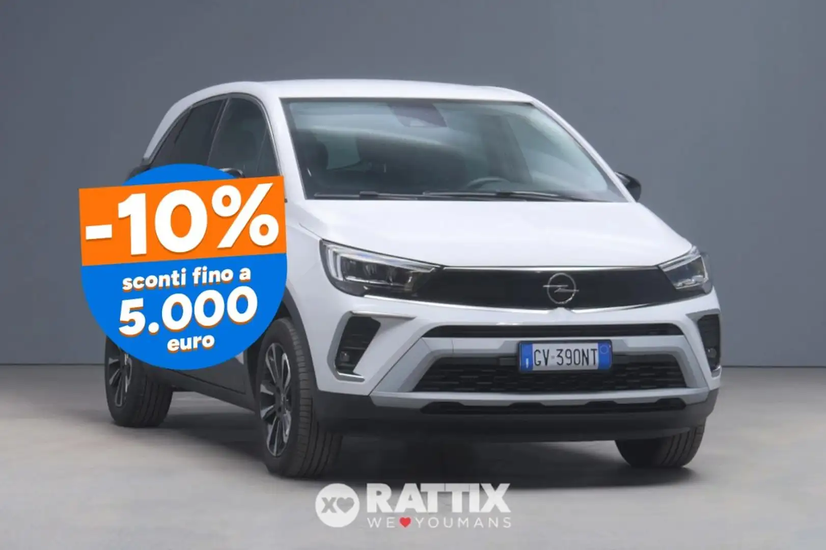 Opel Crossland 1.2 130CV Edition AT6 Wit - 1