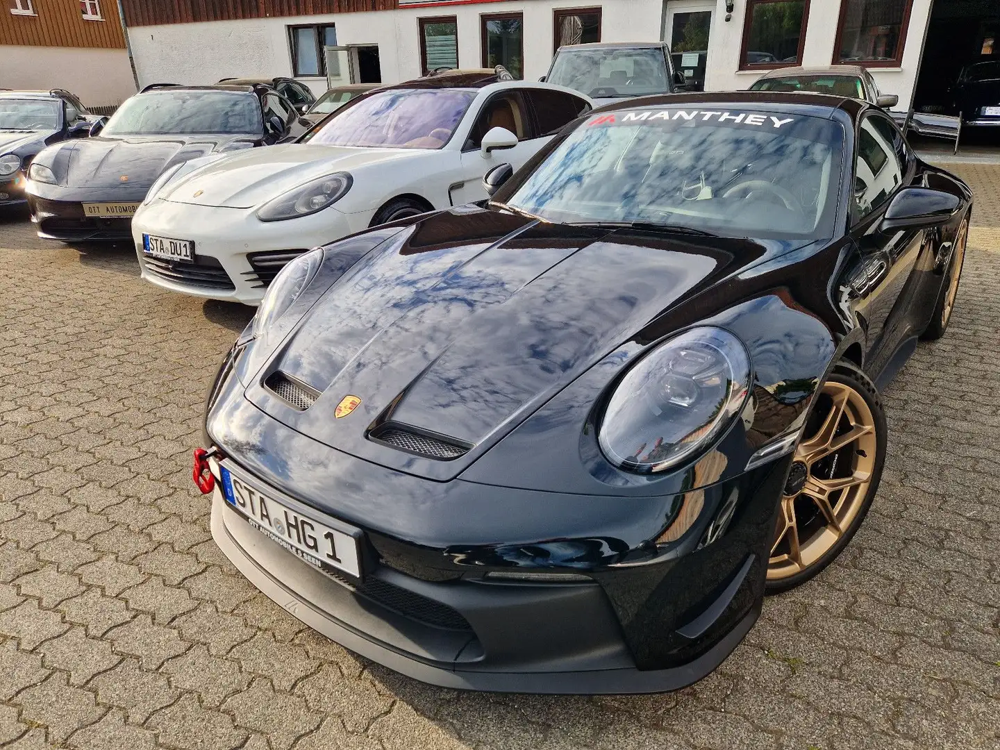 Porsche 992 GT3 "MANTHEY" APPROVED 27,CARGRAPHIC,PPF Nero - 1