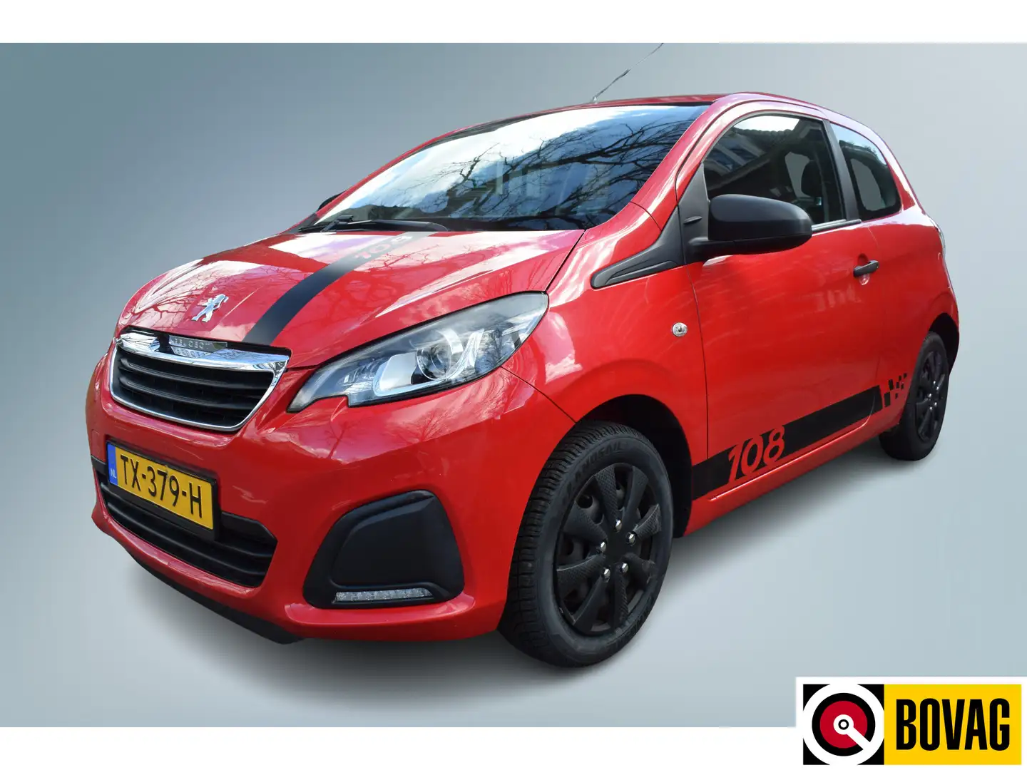 Peugeot 108 1.0 VTi Active Rouge - 1