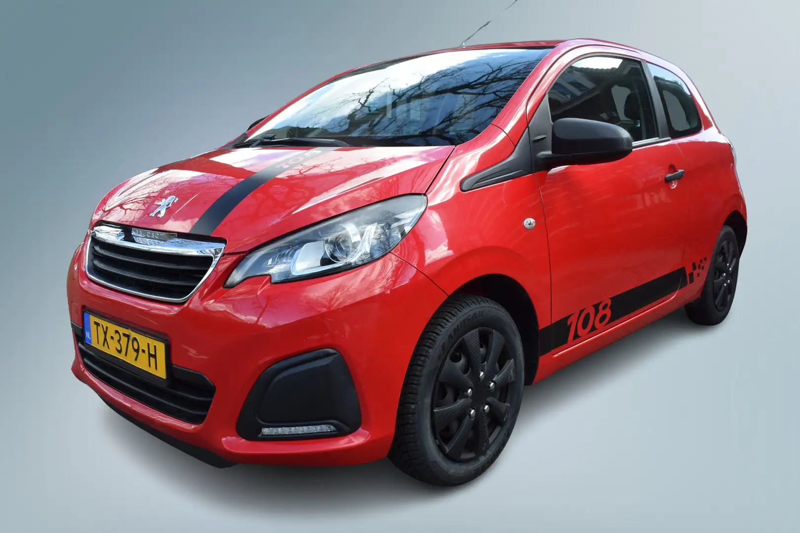 Peugeot 108 1.0 VTi Active Rouge - 1