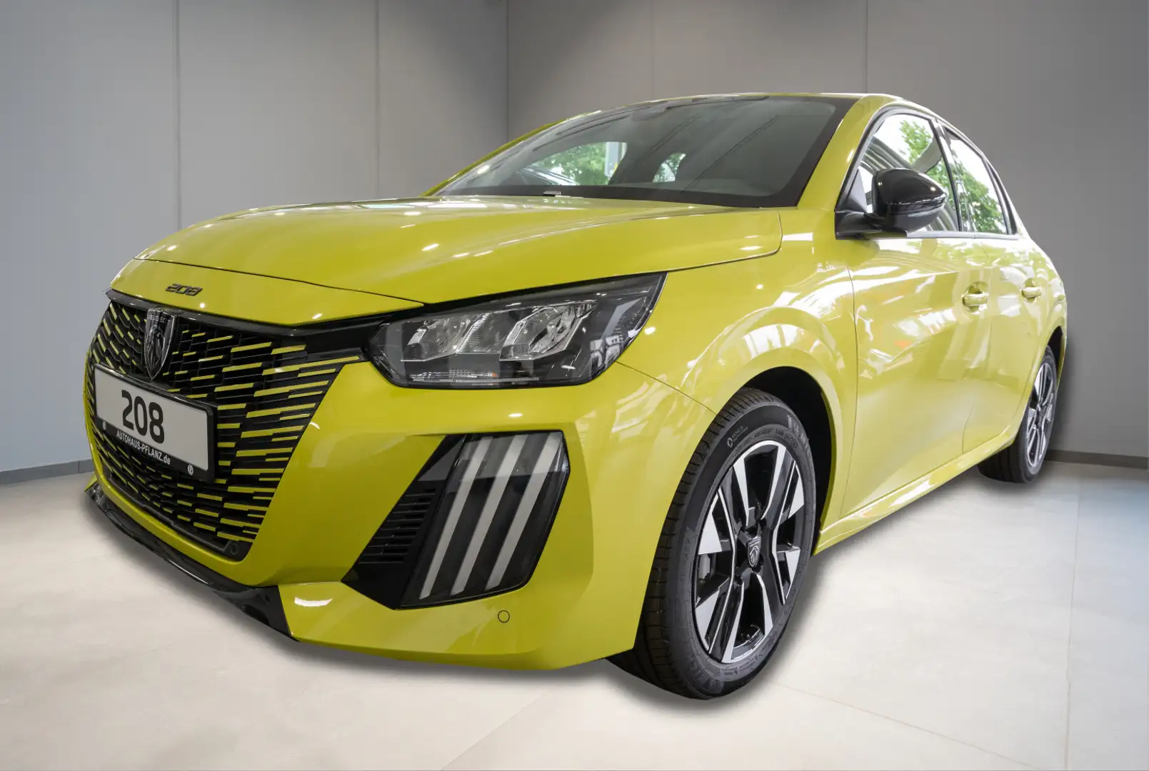 Peugeot 208 Allure Geel - 1