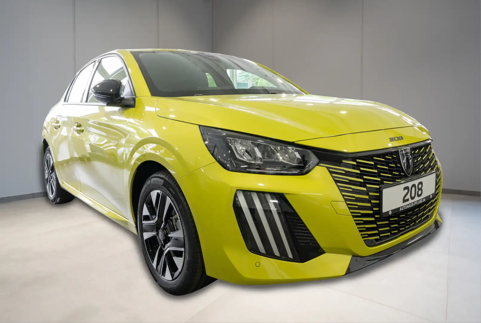 Peugeot 208 Allure Geel - 2