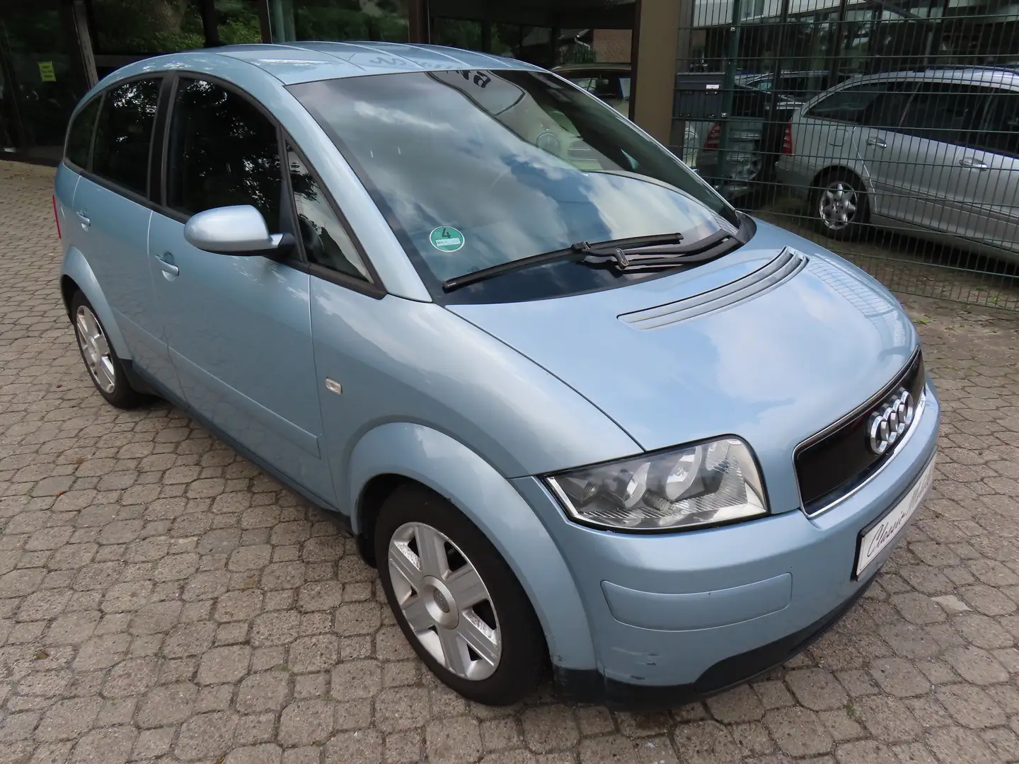 Audi A2 1.4 *HU 4/2027*Scheckheft*Alu*ZV+FB*Klimaautom.* Azul - 1