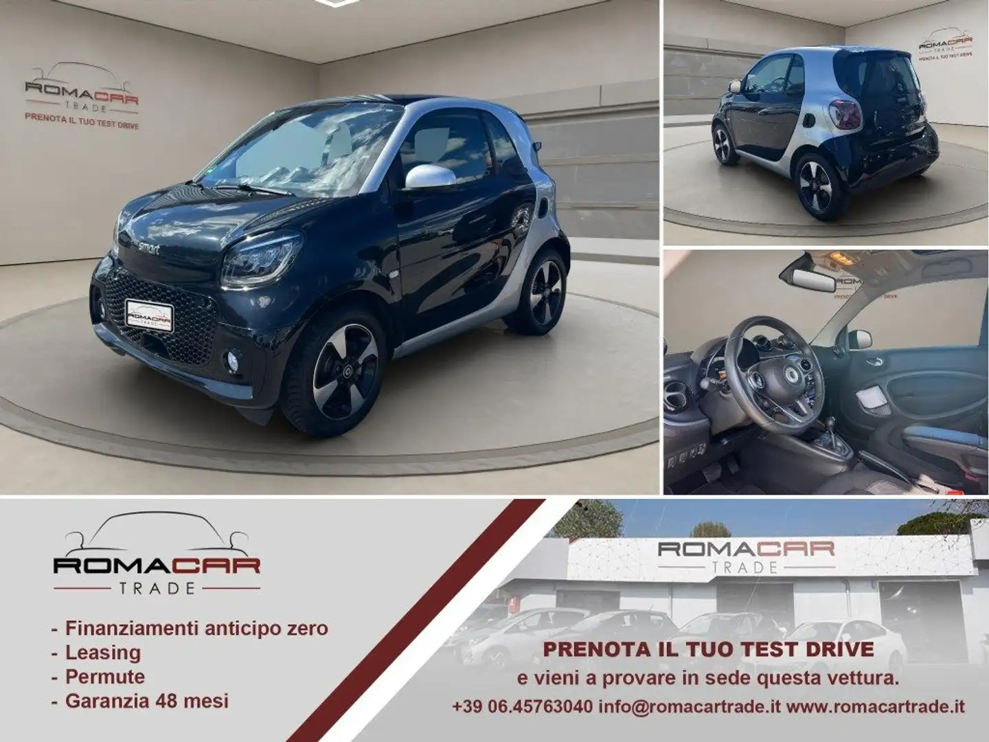 smart forTwo EQ SuperPassion (22kw) Nero - 1