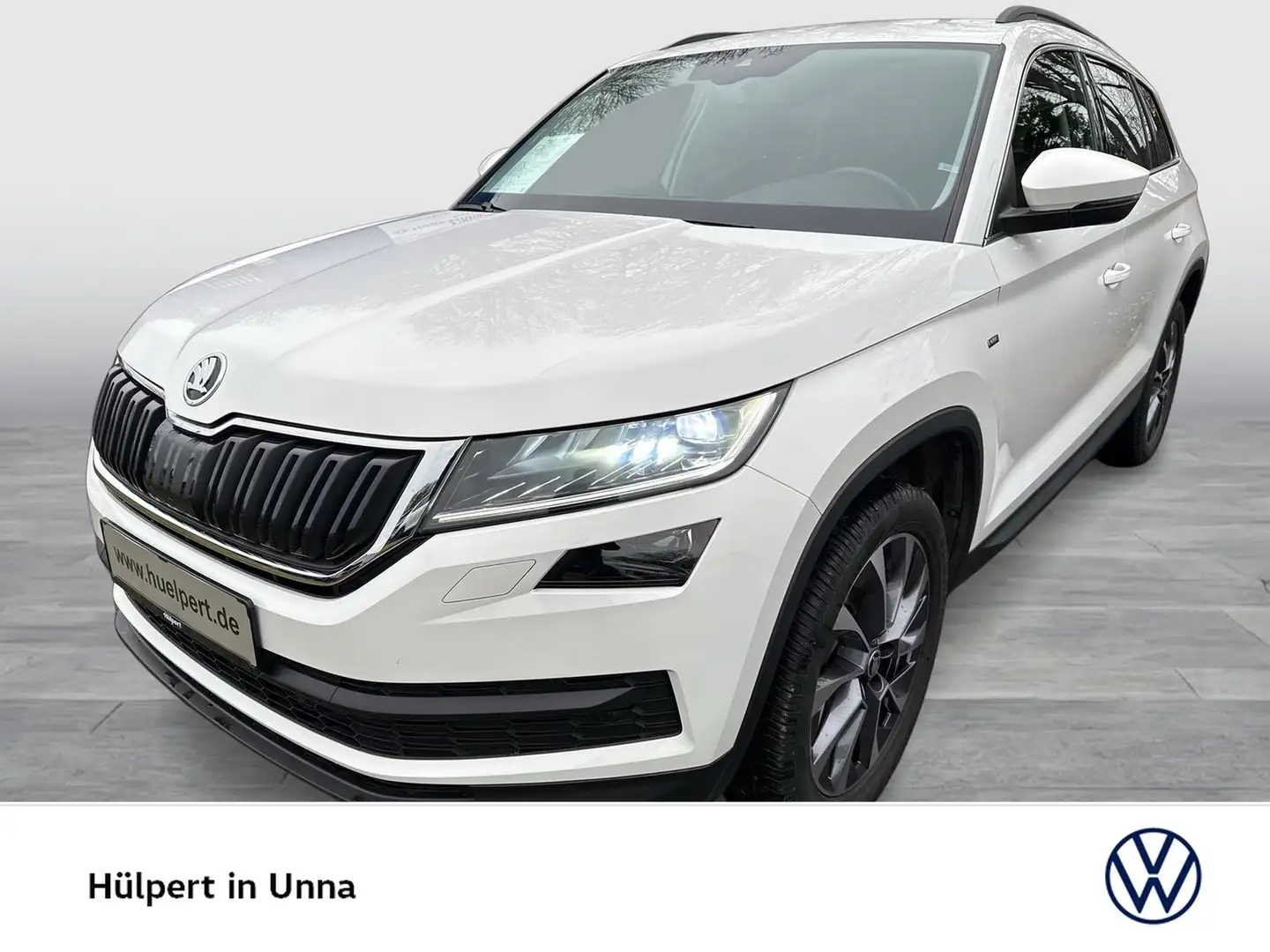 Skoda Kodiaq 1.5 DRIVE 125 AHK ACC ALU19 eKLAPPE NAVI Blanc - 2