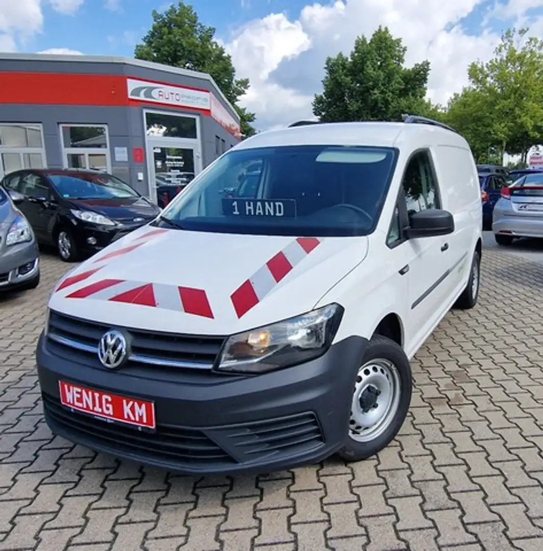 Volkswagen Caddy MAXI Kasten Nfzg.1,4TGi BMT Erdgas+Benzin Weiß - 2