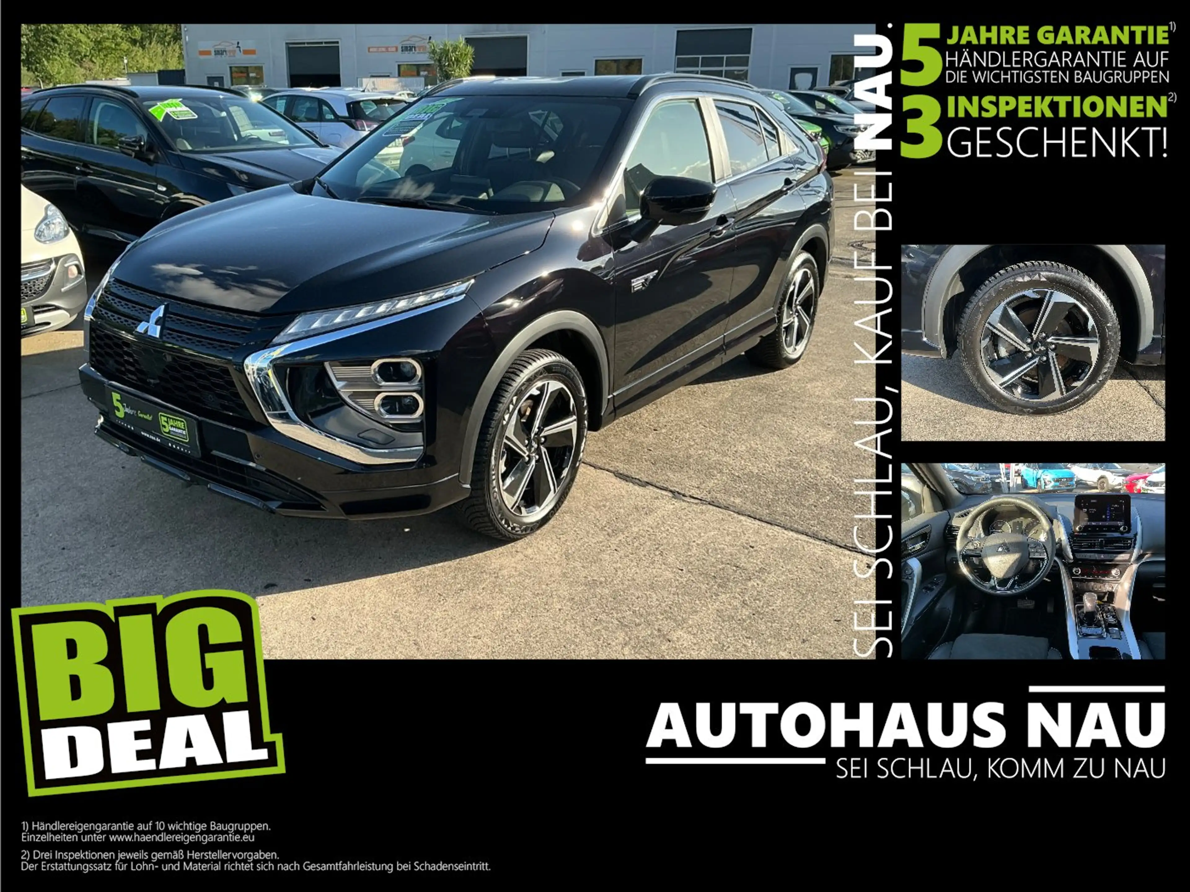 Mitsubishi Eclipse Cross 2.4 Select Black Allrad! Wenig KM!