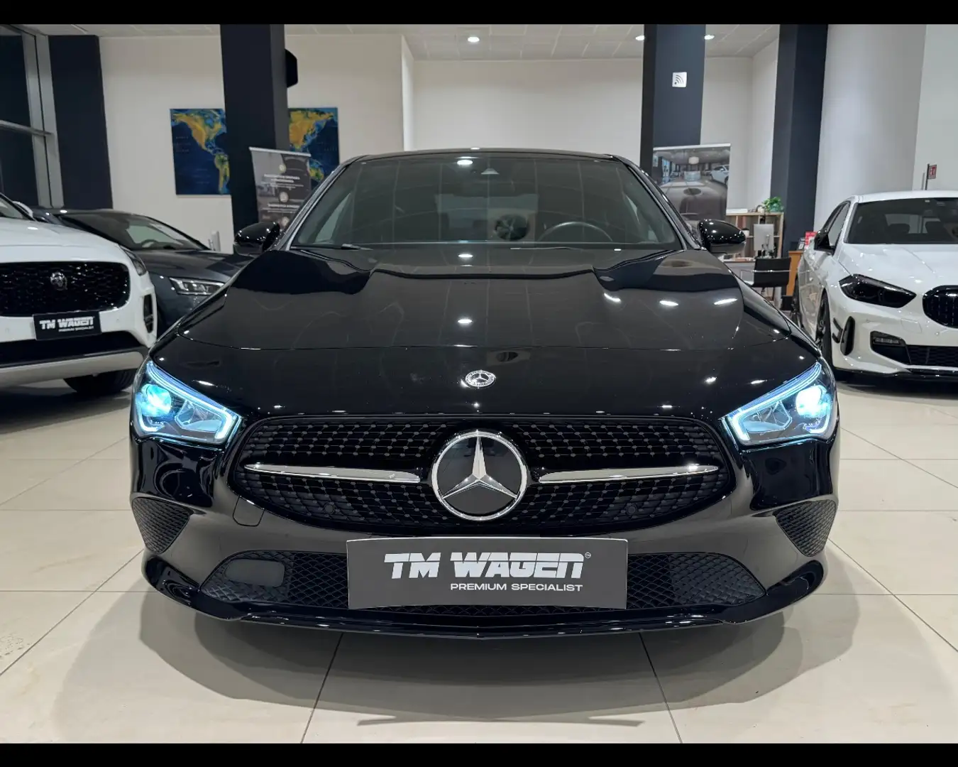 Mercedes-Benz CLA 180 d Automatic Sport 116cv 2021 *COUPE'* Schwarz - 2