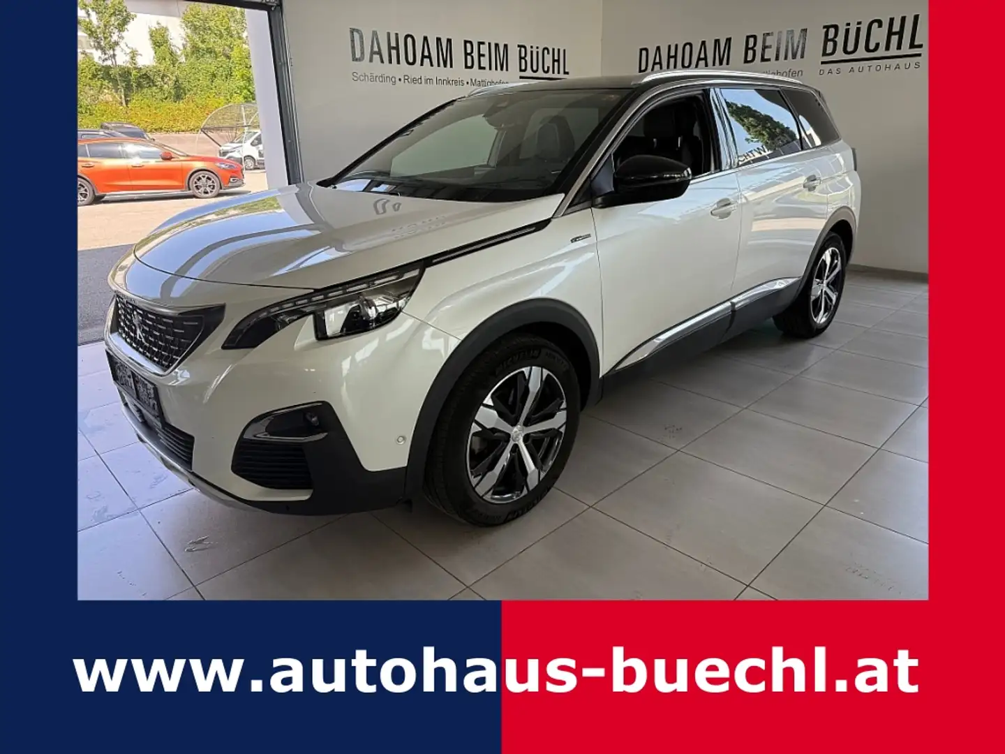 Peugeot 5008 1,5 BlueHDI 130 S&S EAT8 GT-Line Aut. Blanco - 1