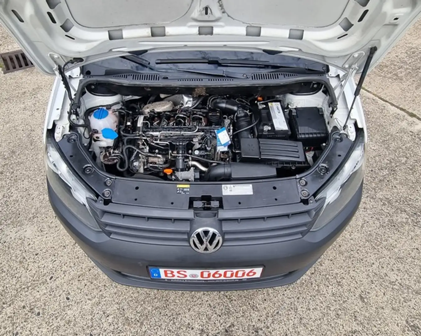 Volkswagen Caddy Kasten 1.6TDI,1Hand,Klima,AHK,1A Kasten Weiß - 2