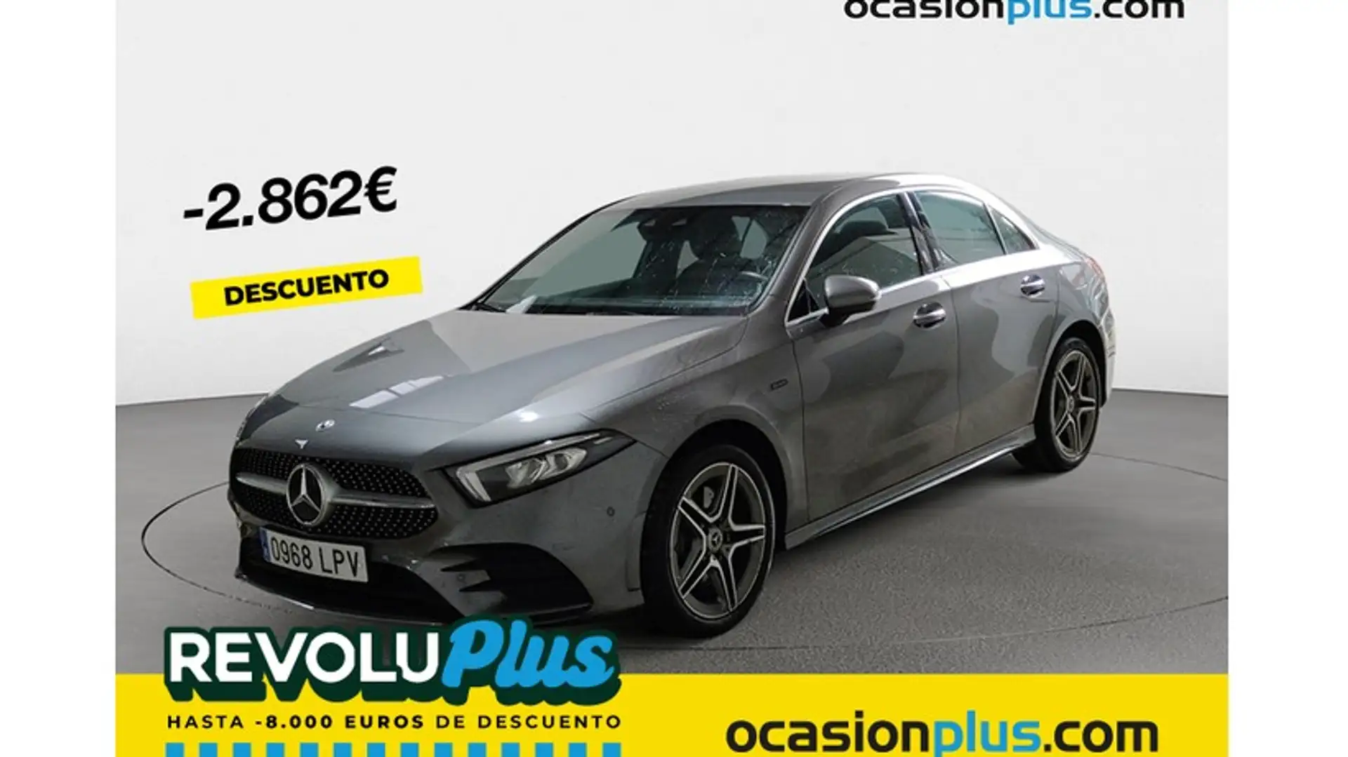 Mercedes-Benz A 250 250e Sedán 8G-DCT Gris - 1