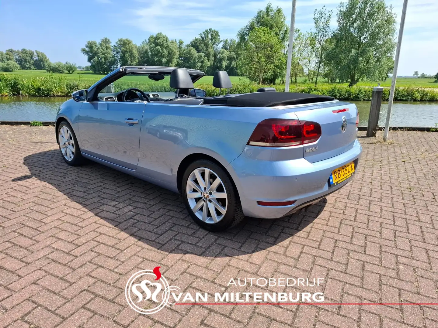 Volkswagen Golf Cabriolet 1.4 TSI Clima Navi Cruise Leder/Alcantara Stoelver Azul - 2