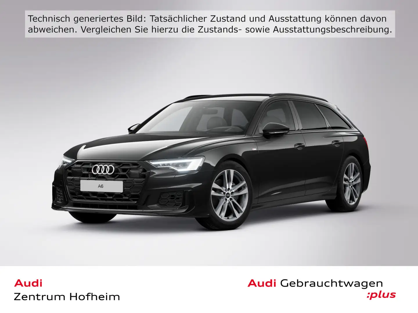 Audi A6 40 TDI S line S tro*HUD*Matrix*Virtual* Schwarz - 1