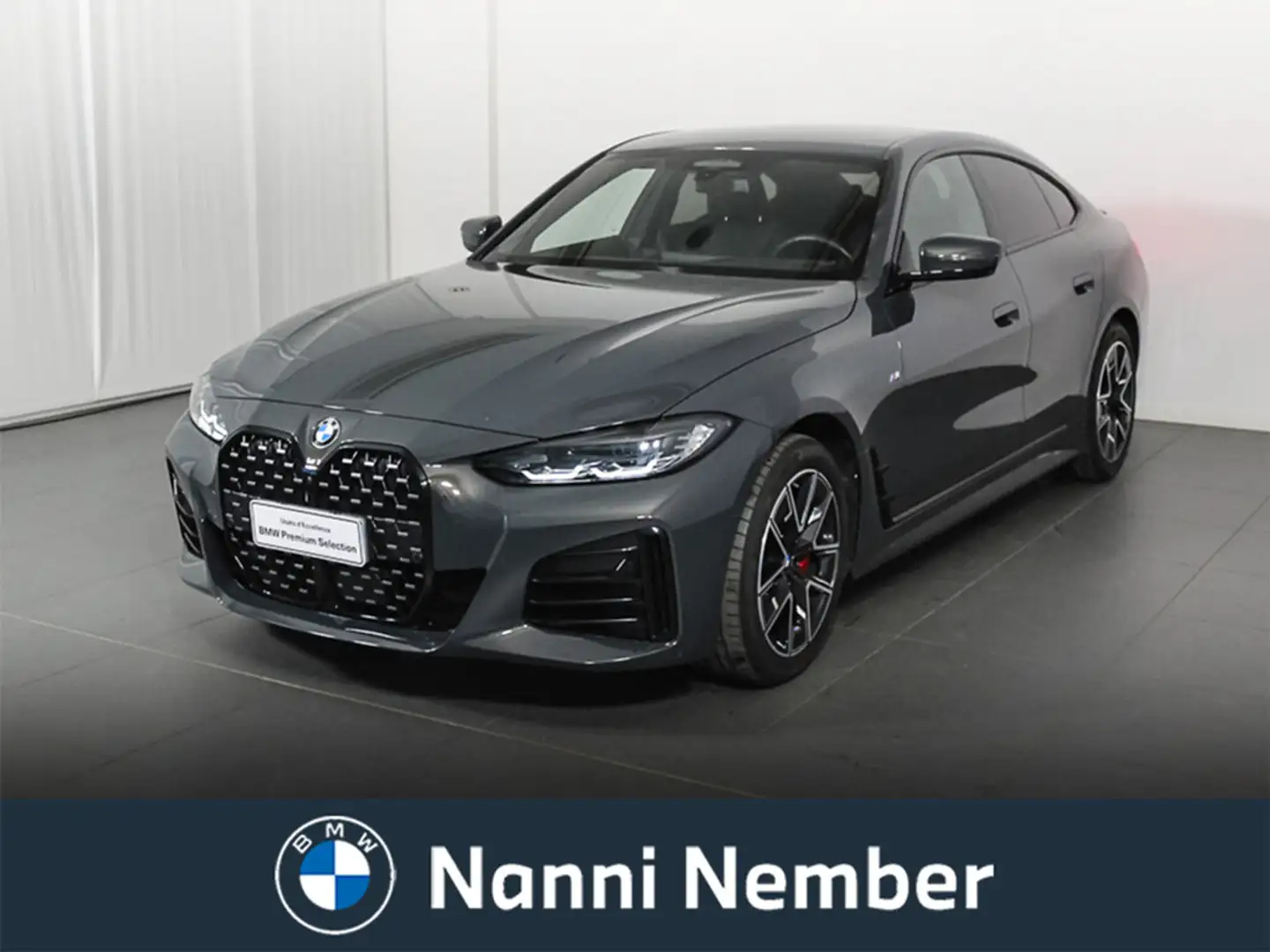 BMW 420 420d xDrive 48V Msport gran coupe' Grigio - 1