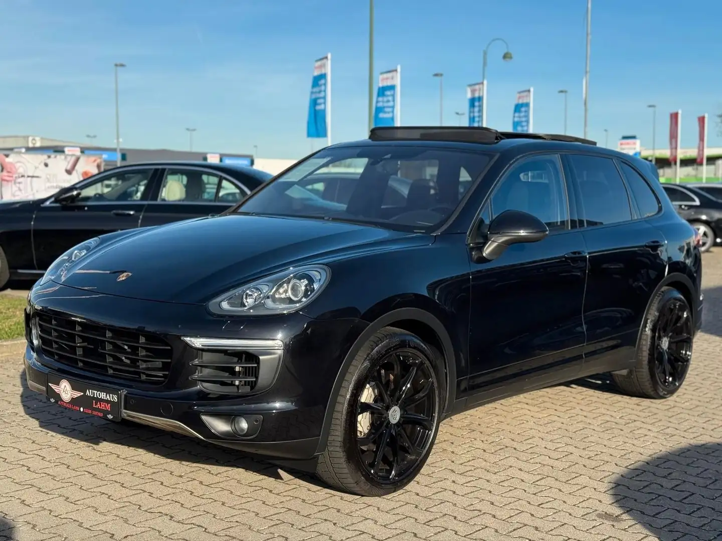 Porsche Cayenne S"PANO"SITZ BELÜFTUNG"SPUR ASS."BOSE"LED Schwarz - 2