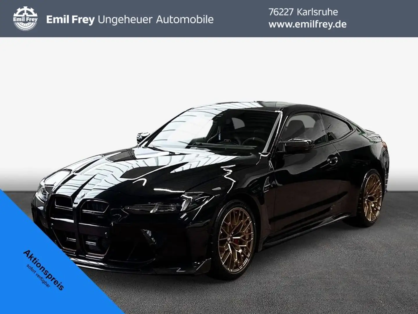 BMW M4 CS Coupe M Drivers P. HK HiFi DAB LED RFK Schwarz - 1