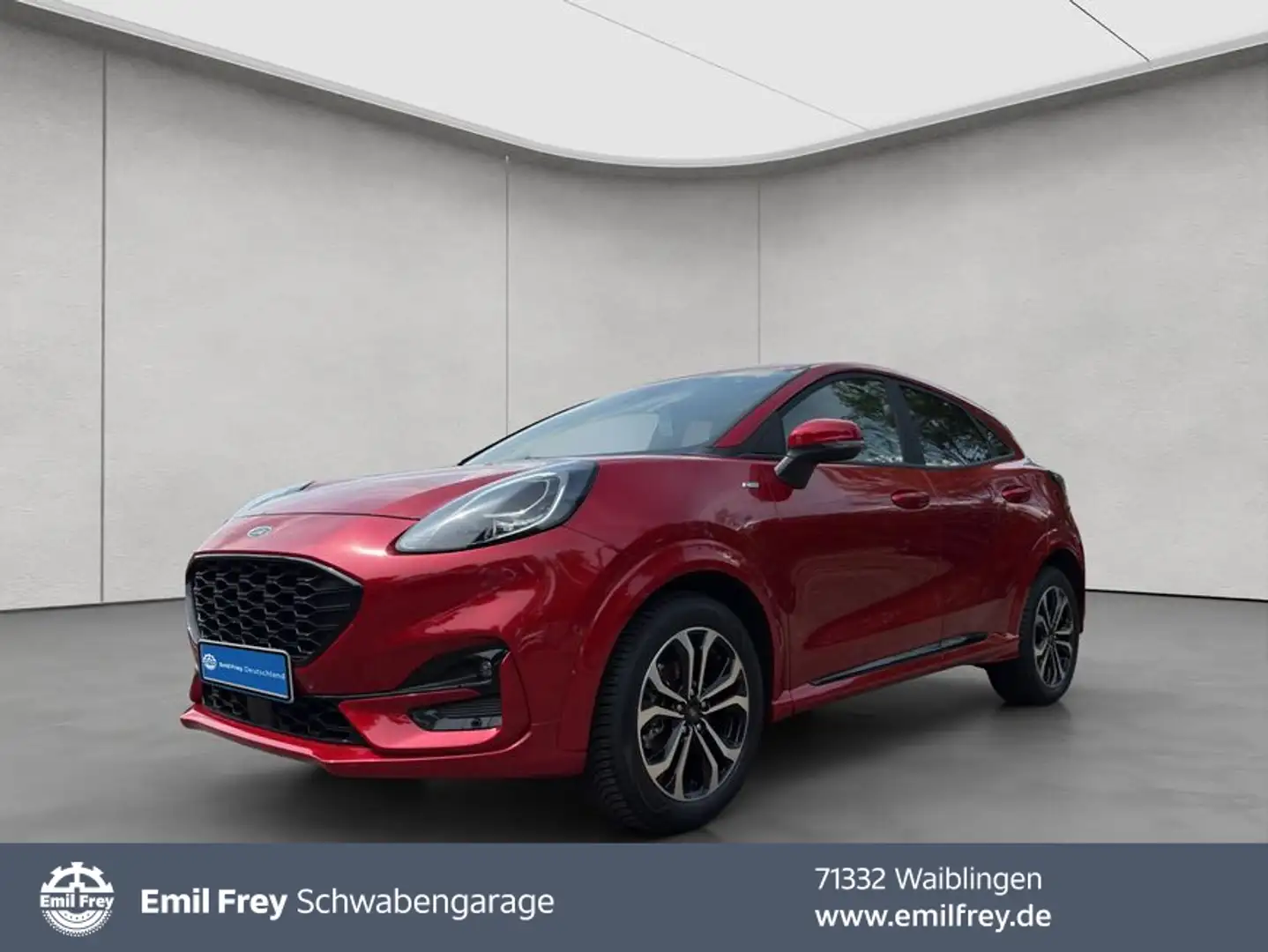 Ford Puma 1.0 EcoBoost Hybrid Aut. ST-LINE *LED*NAVI* Rojo - 1