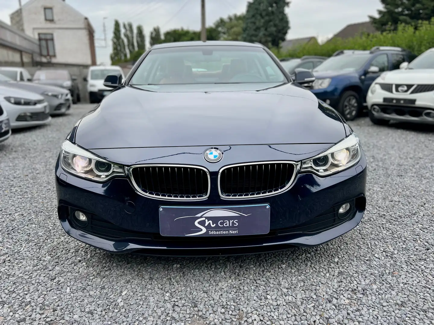 BMW 420 4 COUPE DIESEL ***GPS CUIR CLIM*** Blauw - 2