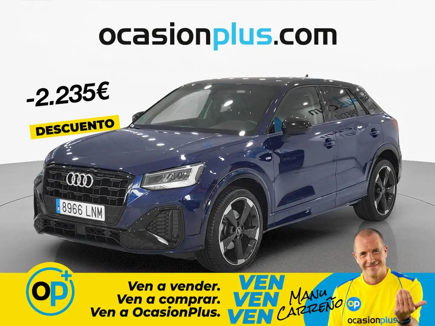 Audi Q2 35 TFSI Black line edition 110kW Azul - 1