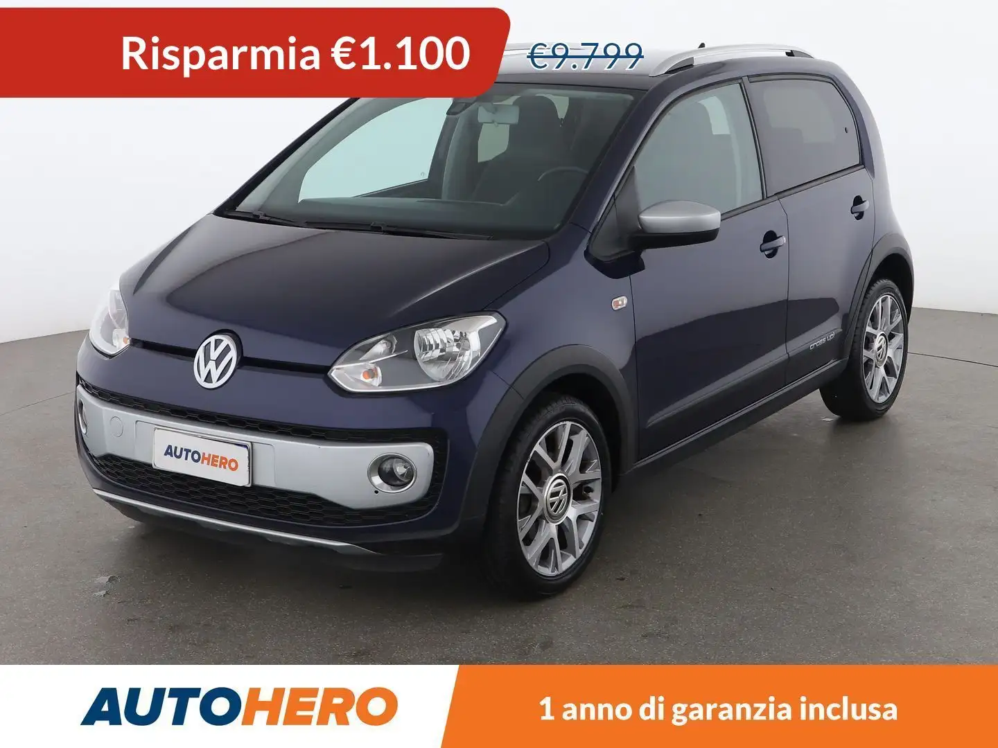 Volkswagen up! 1.0 Cross up! 75 CV Blu/Azzurro - 1