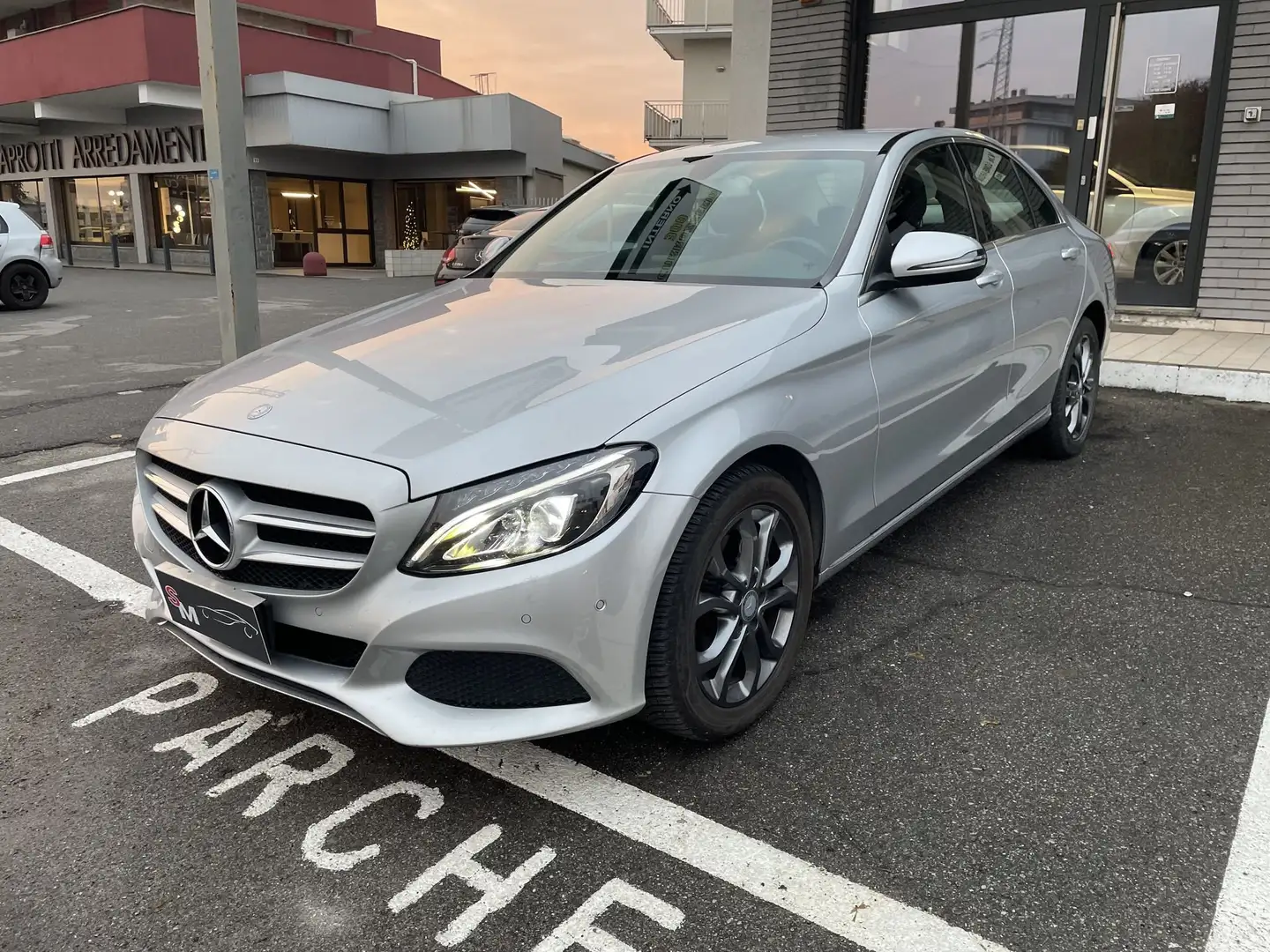 Mercedes-Benz C 220 C 220 d Exclusive Silver - 2