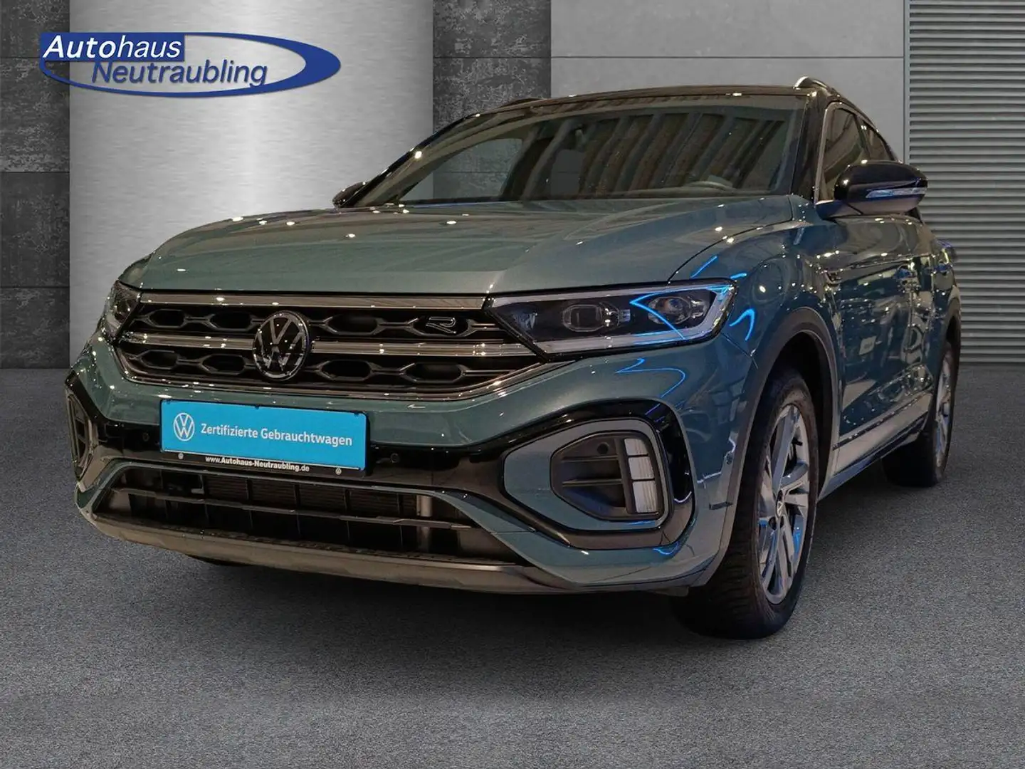 Volkswagen T-Roc 1.5 TSI "R-LINE" 150 PS DSG+NAVI+AHK+REARVIEW+ Blau - 2