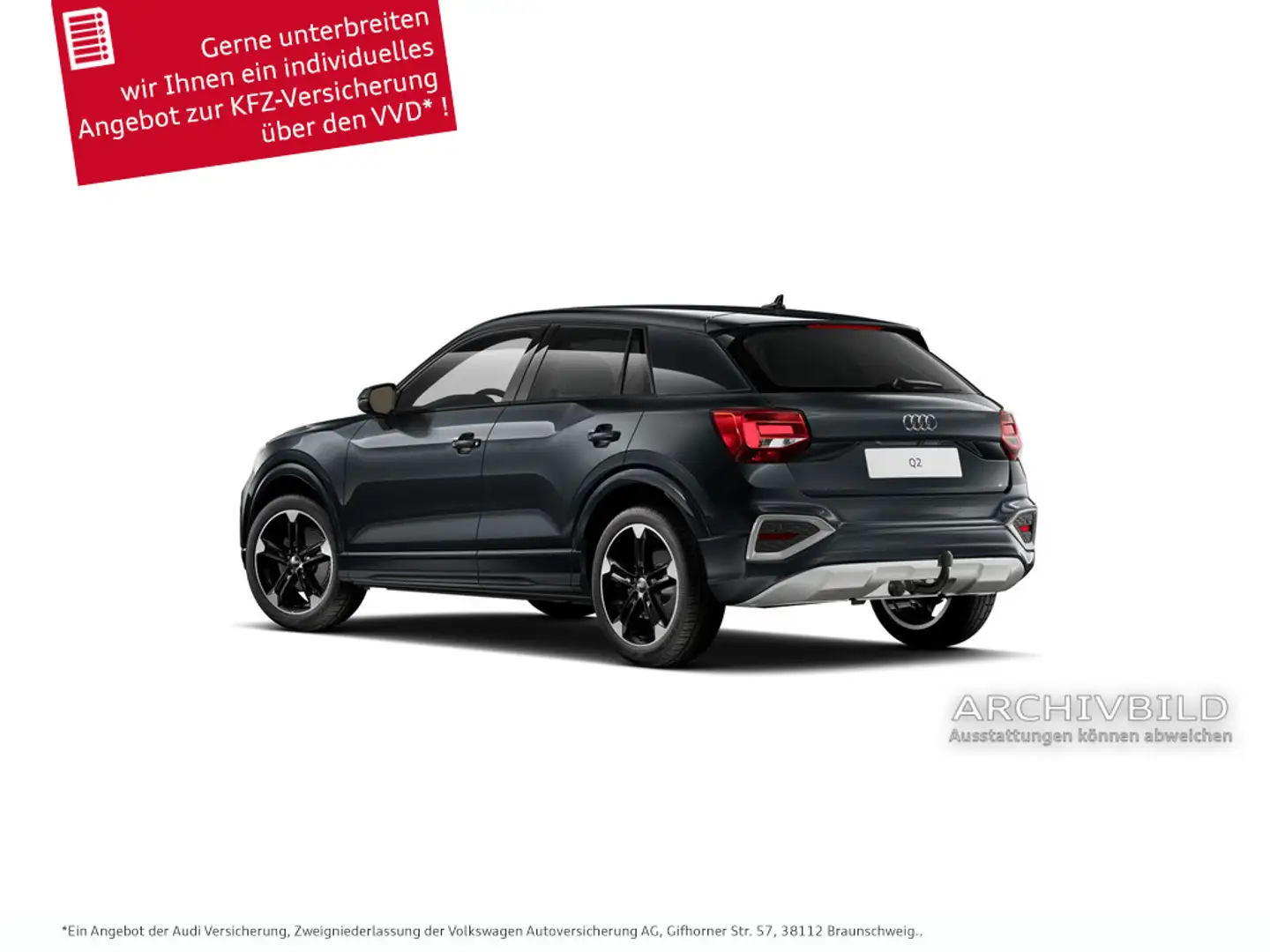 Audi Q2 1.0 30 TFSI advanced LED VIRT AHK KAM SHZ Grau - 2