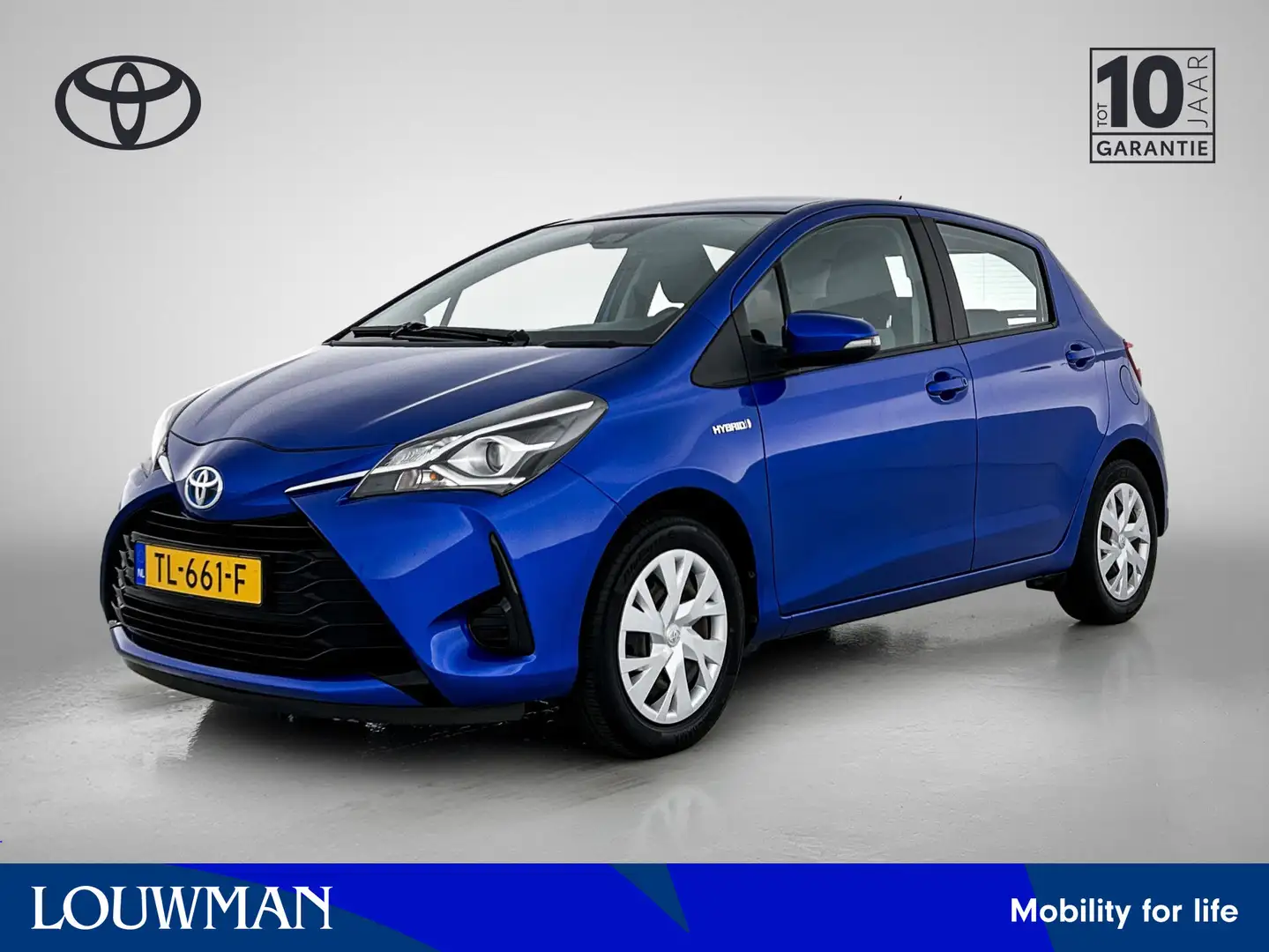 Toyota Yaris 1.5 Hybrid Active | Dealer onderhouden | Cruise co Blauw - 1